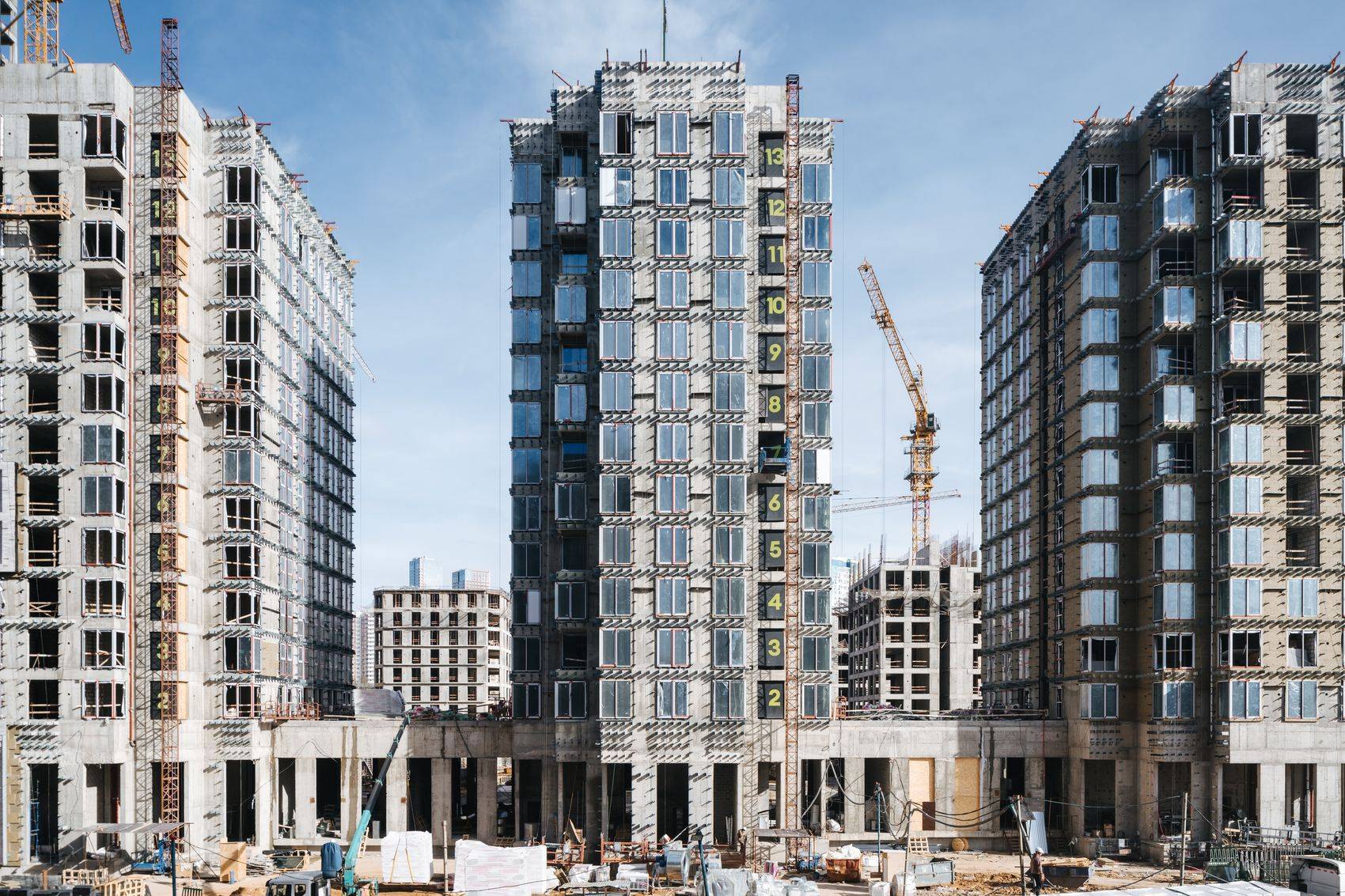 Construction progress