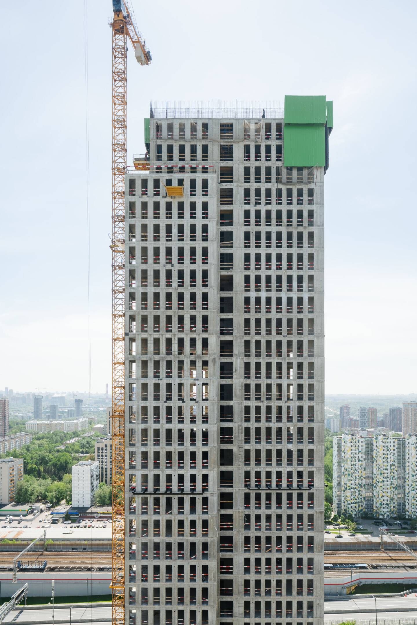 Construction progress