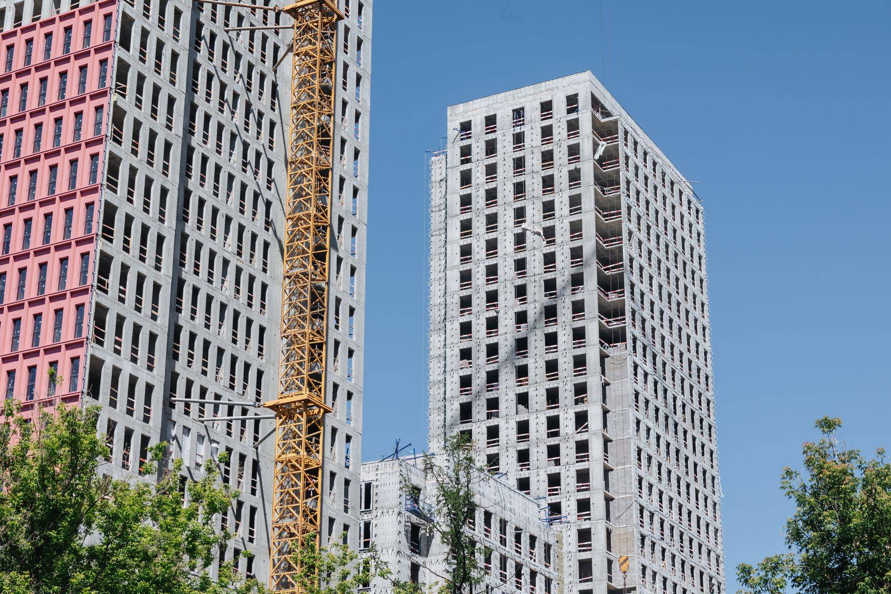 Construction progress