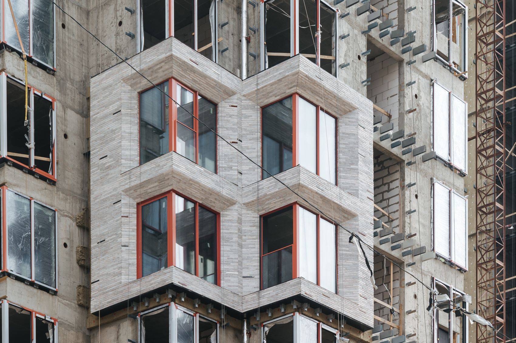 Construction progress