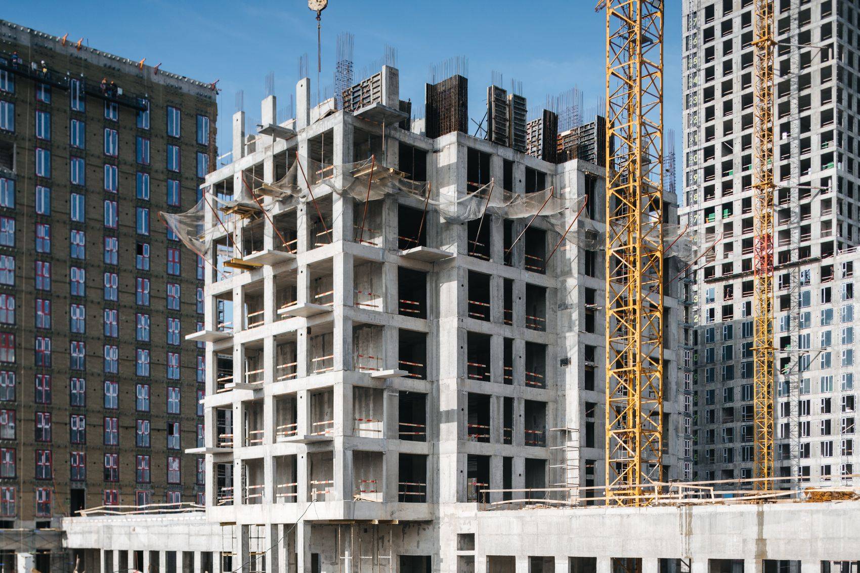 Construction progress