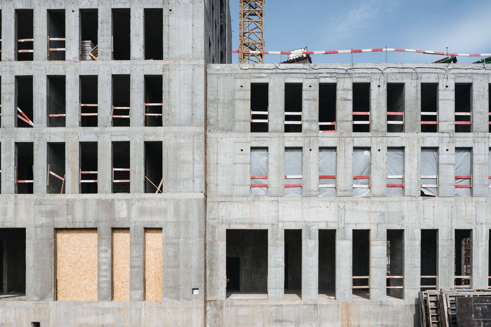 Construction progress