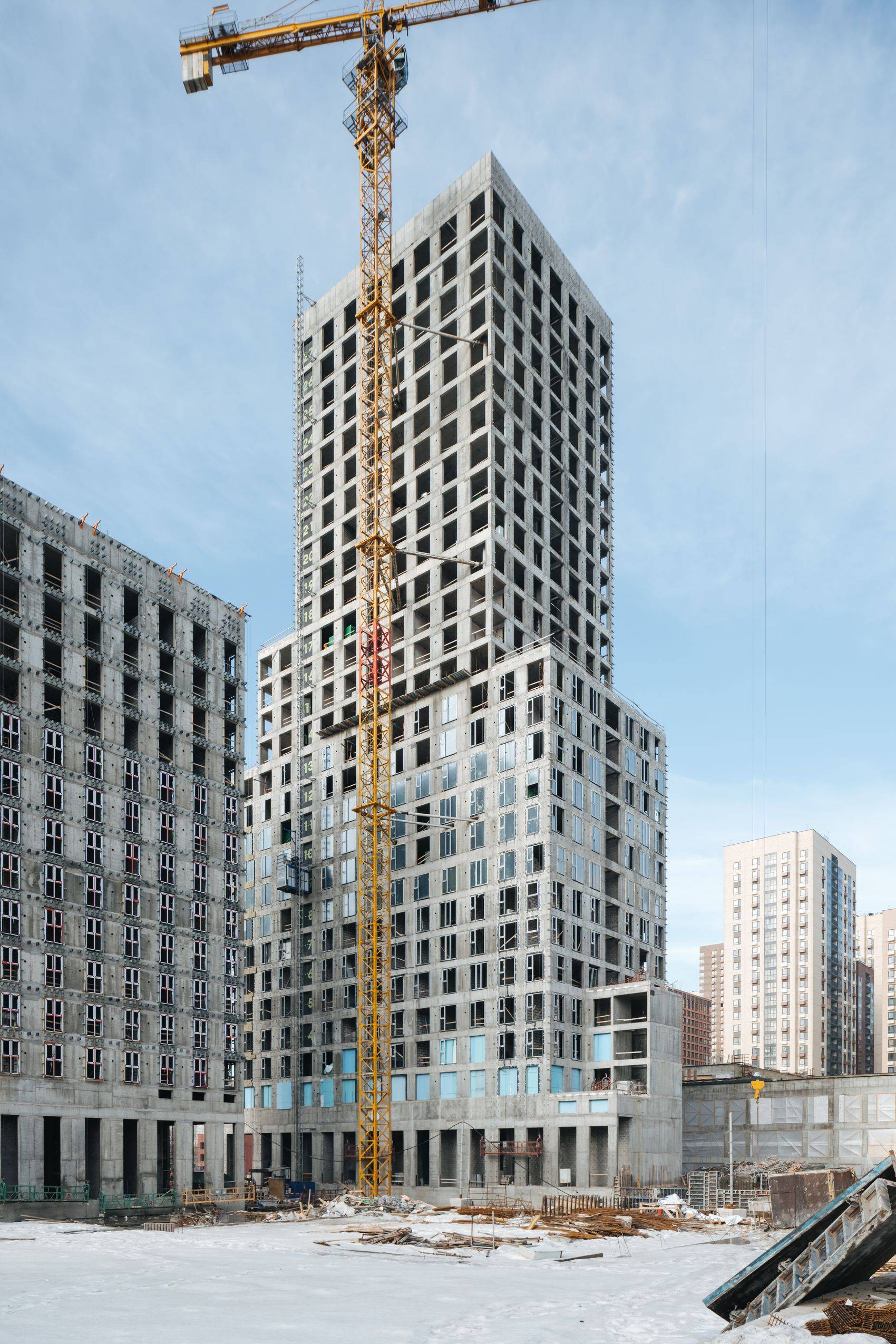 Construction progress