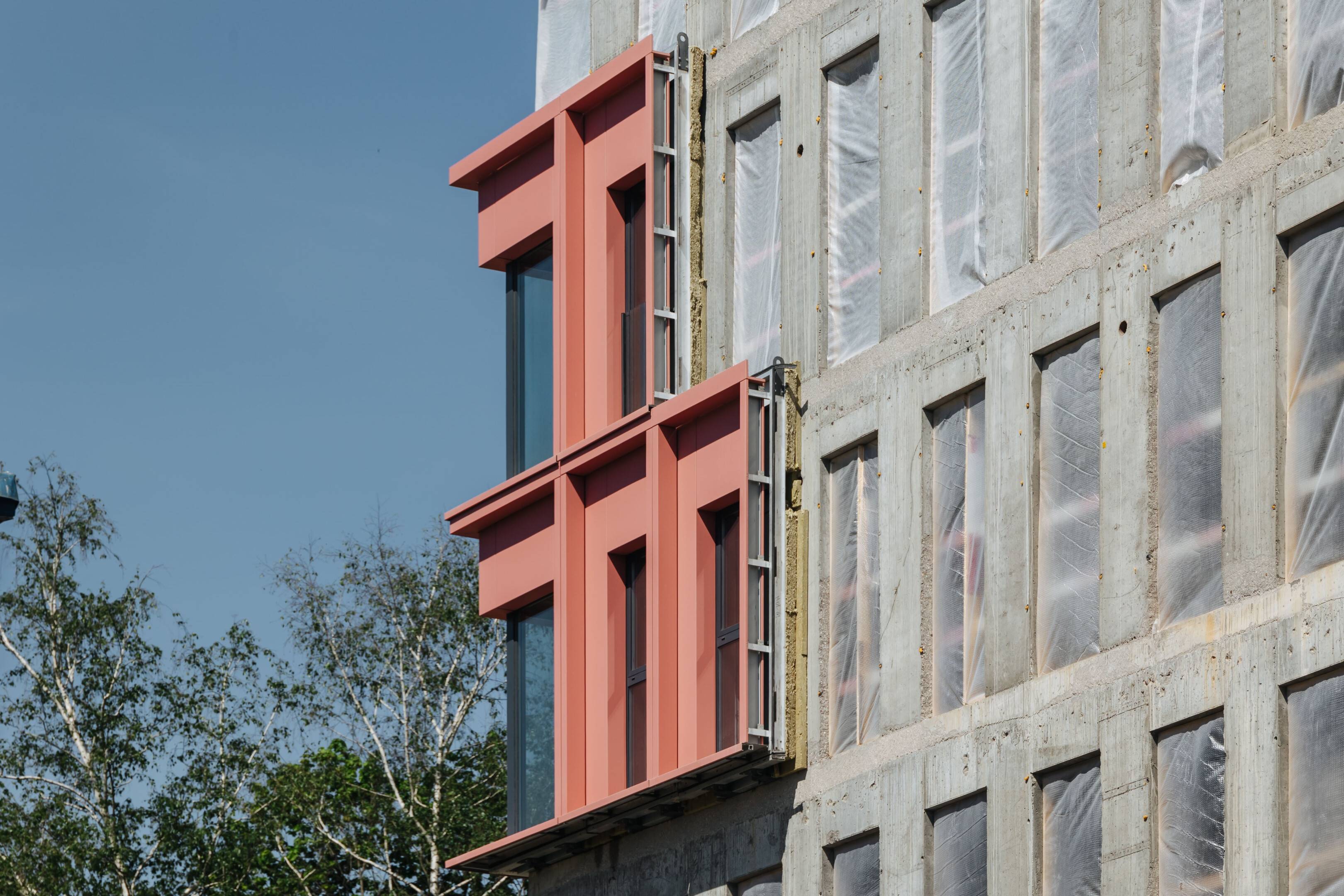 Construction progress