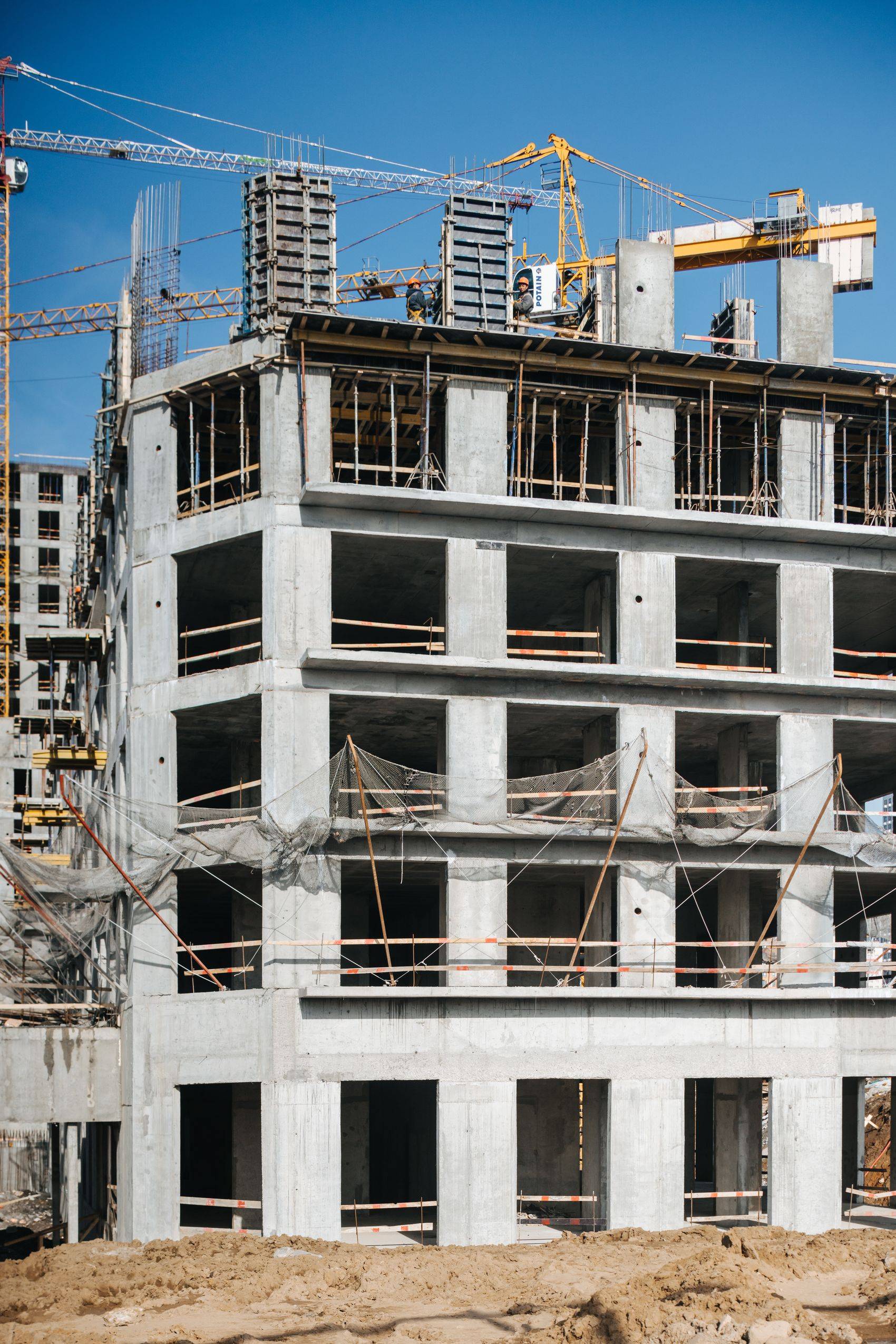 Construction progress