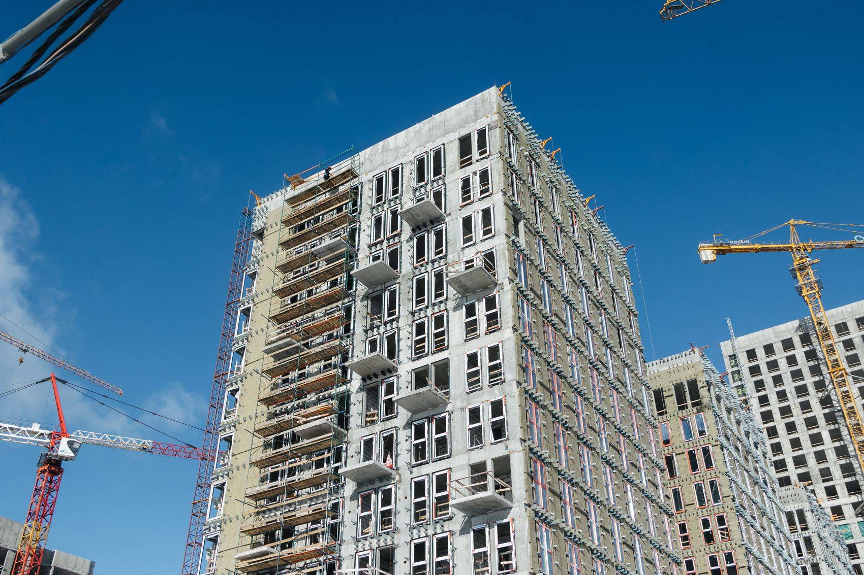 Construction progress