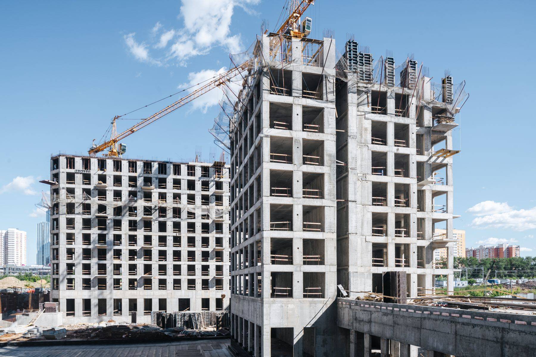 Construction progress