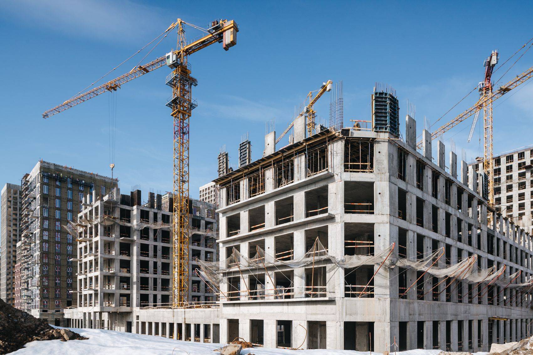 Construction progress