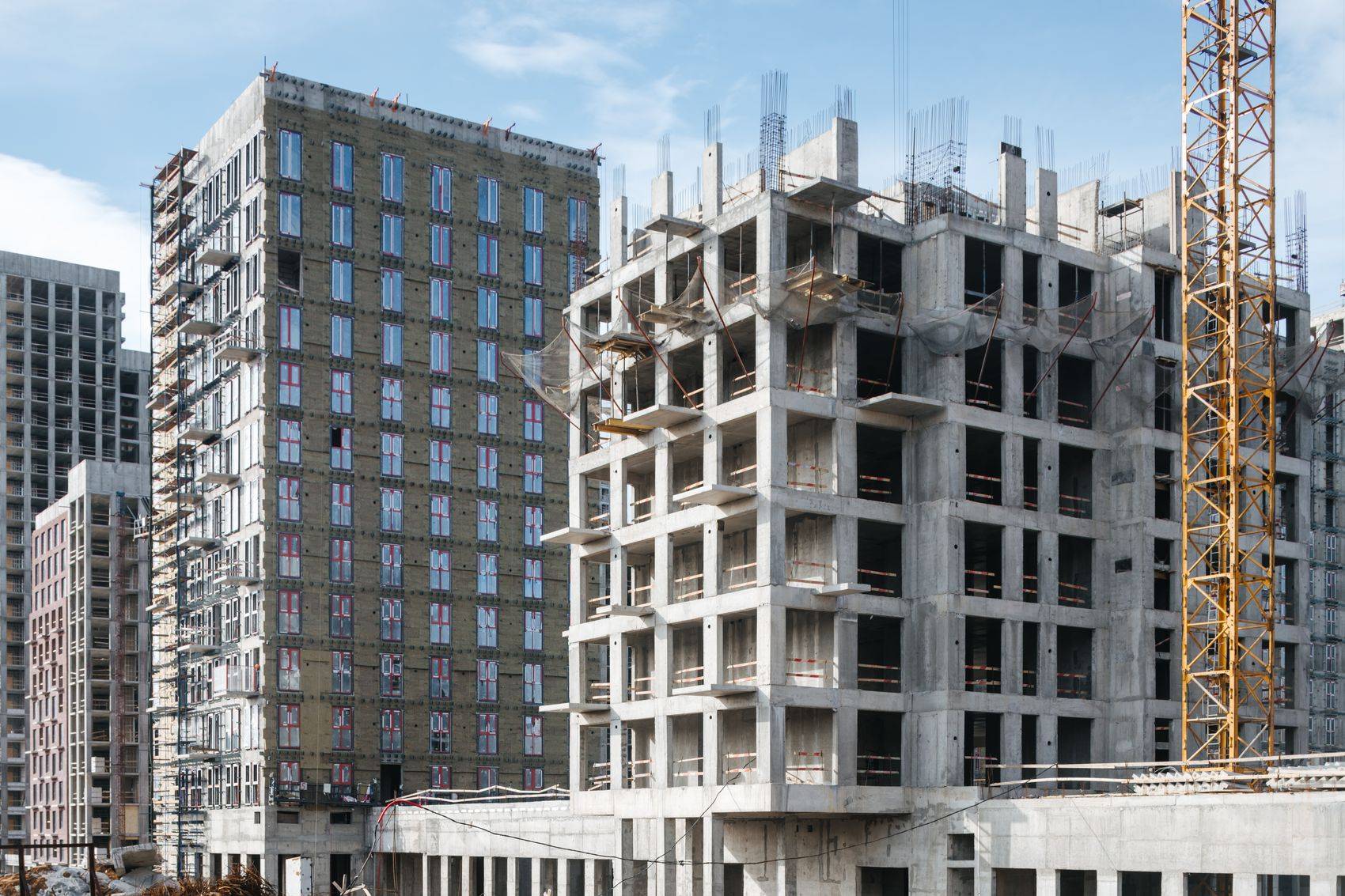 Construction progress