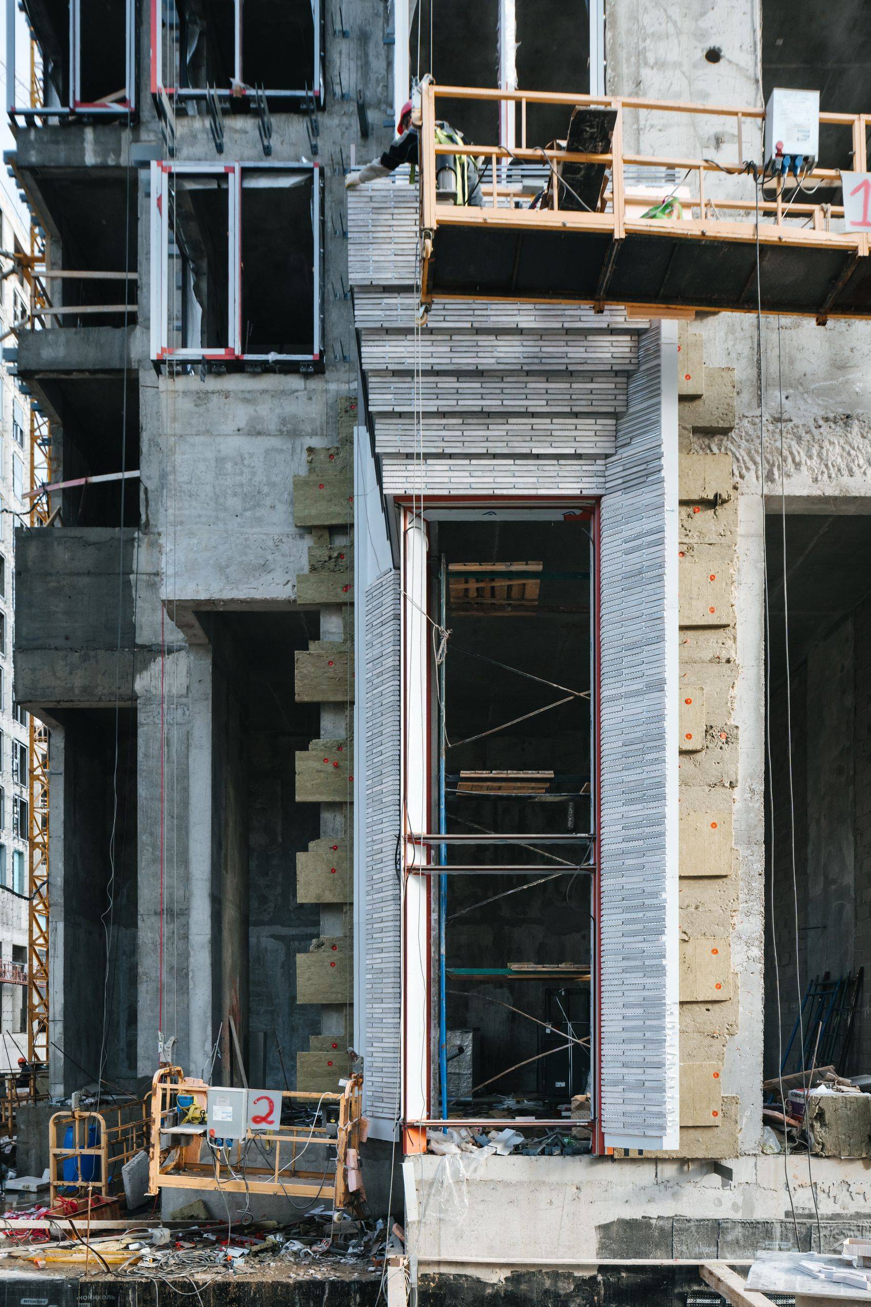 Construction progress