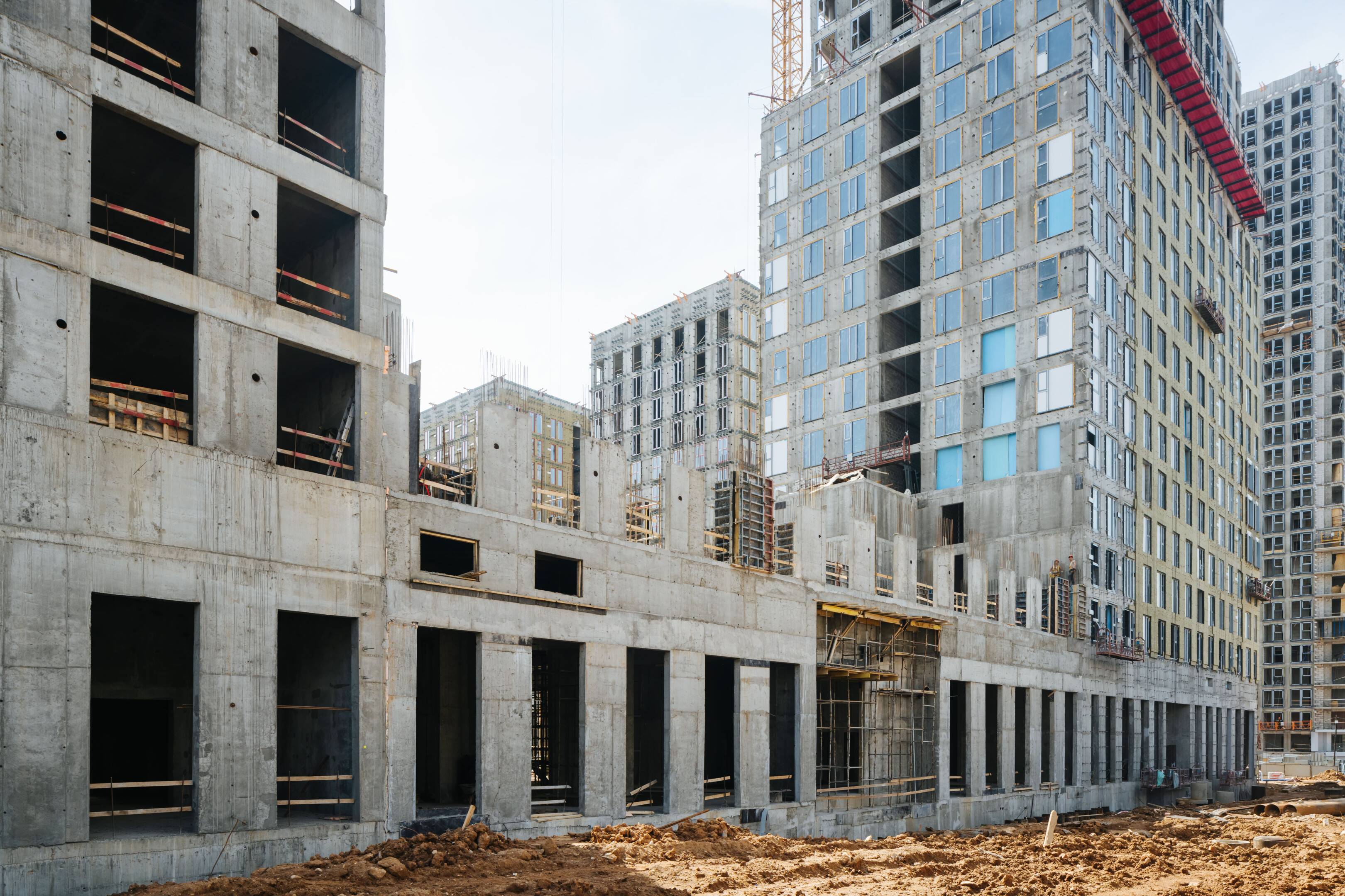 Construction progress