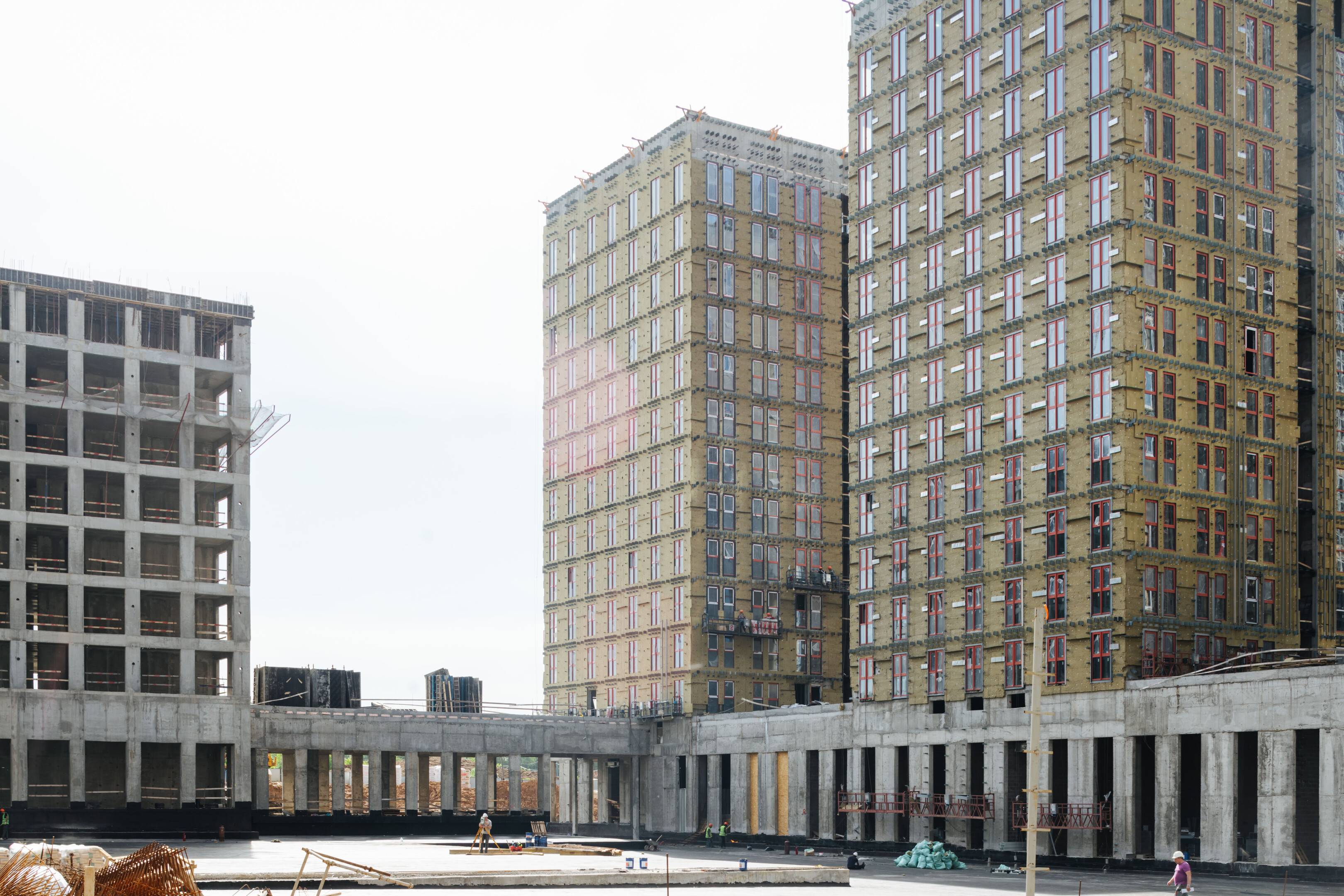 Construction progress