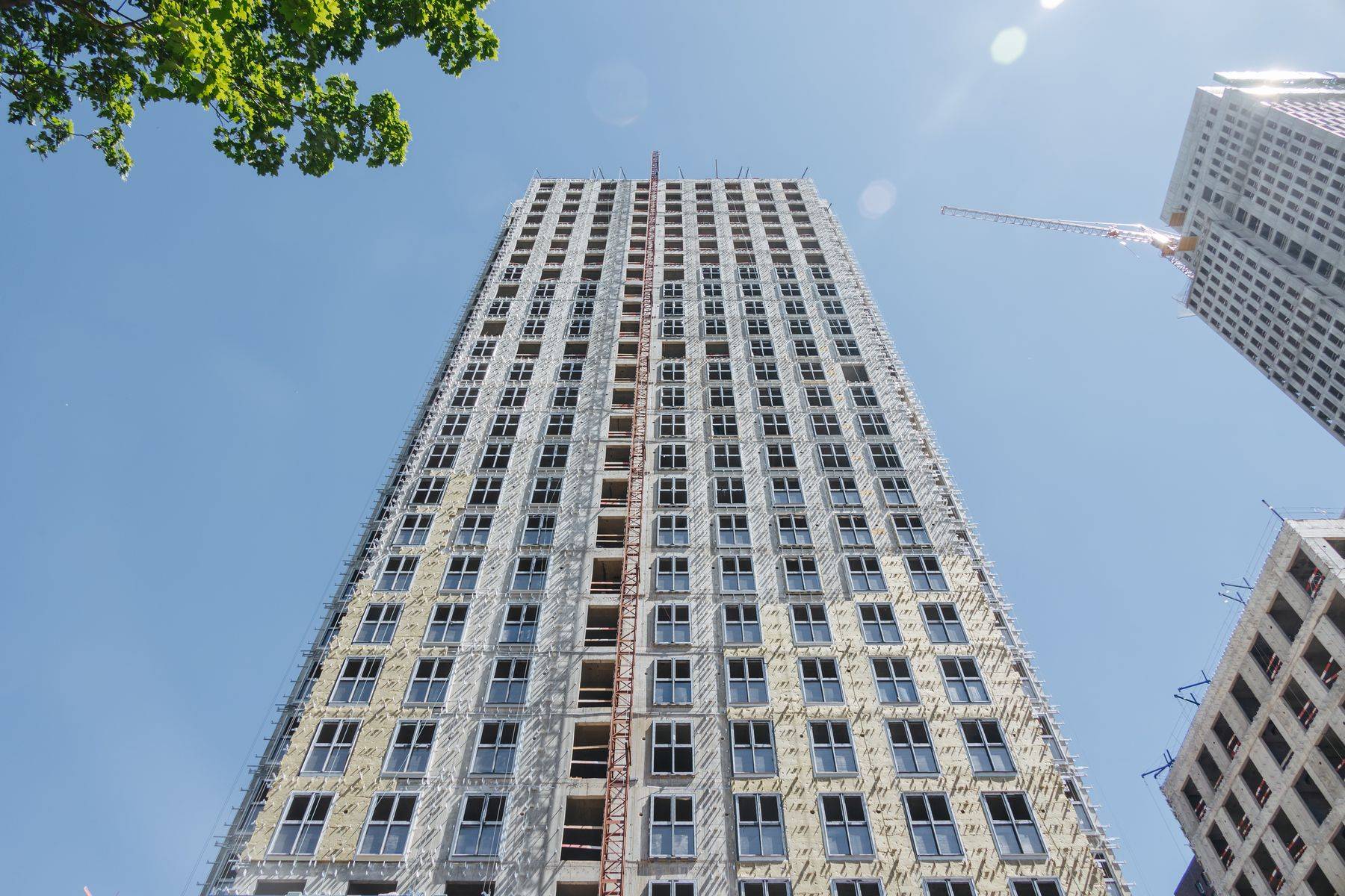 Construction progress