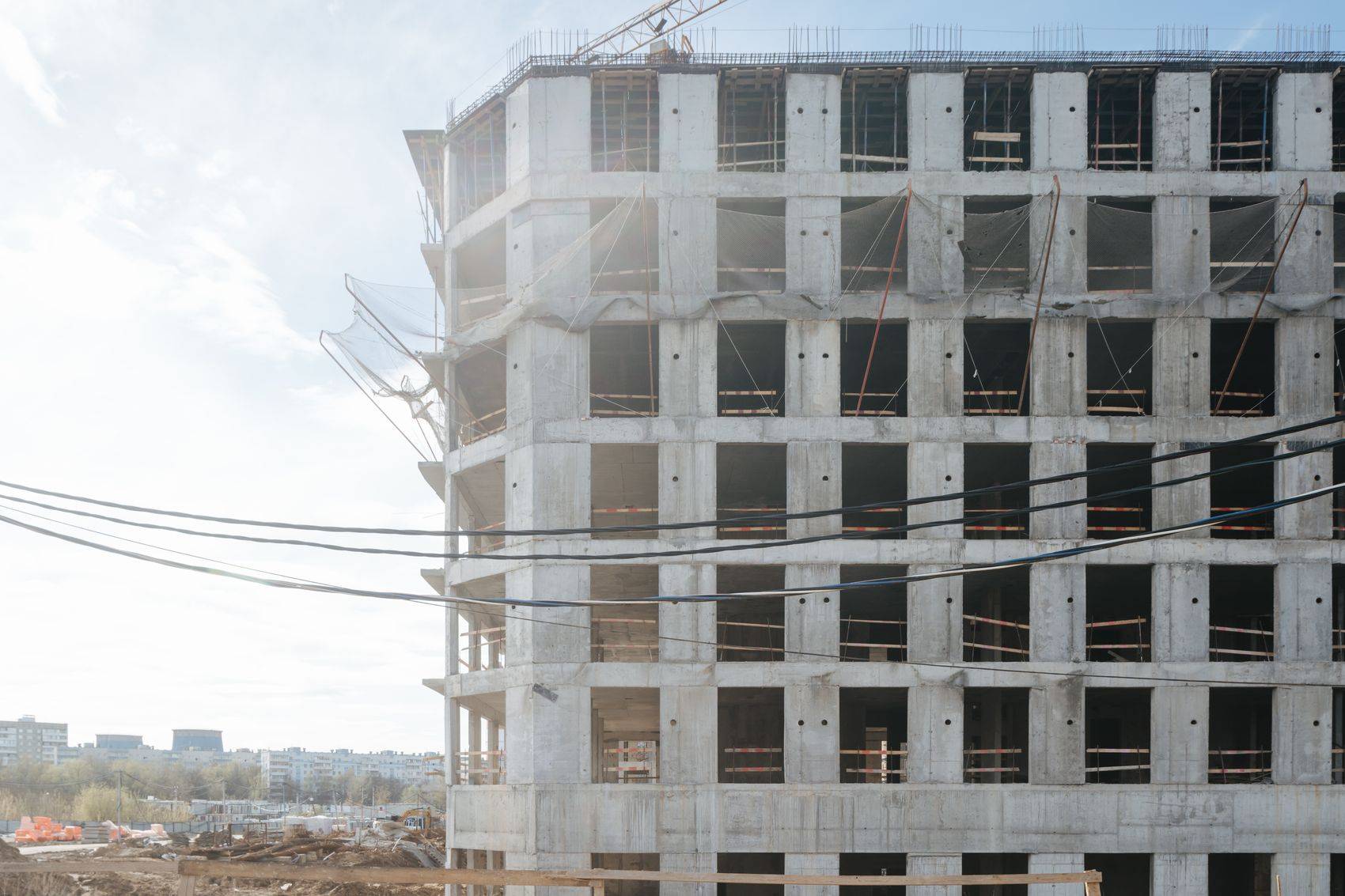 Construction progress