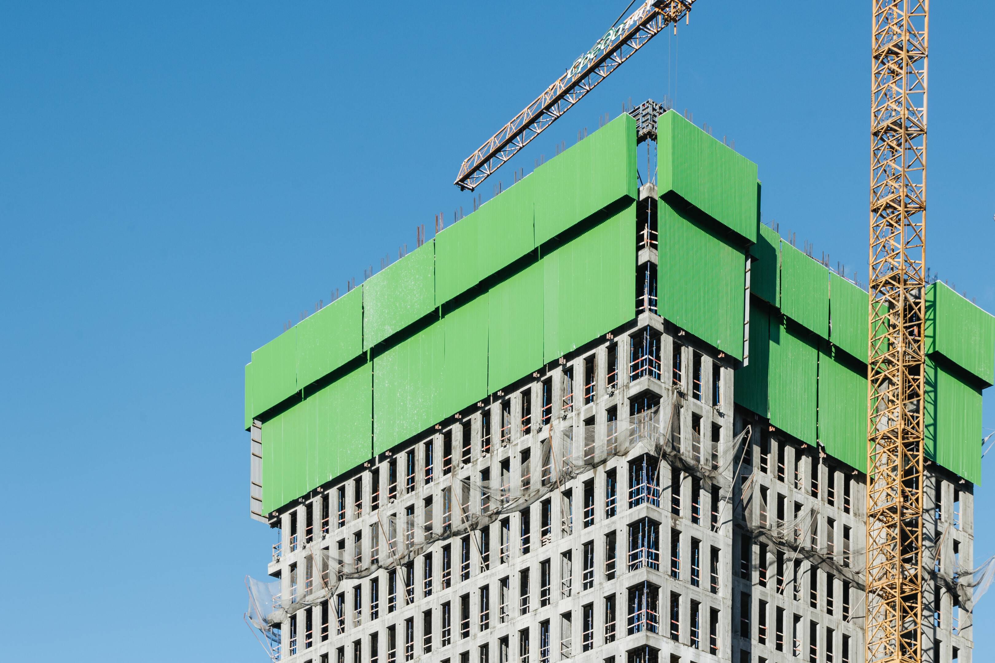 Construction progress