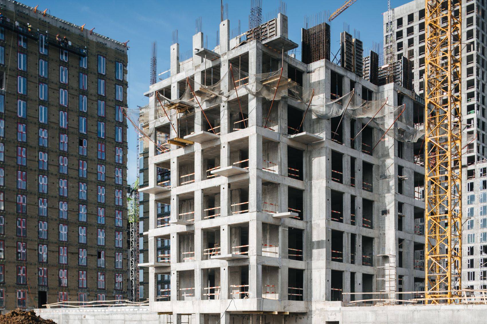 Construction progress