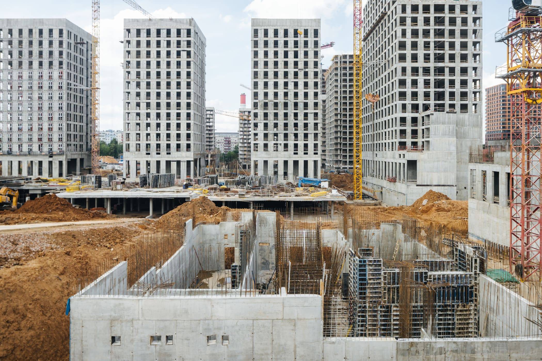 Construction progress