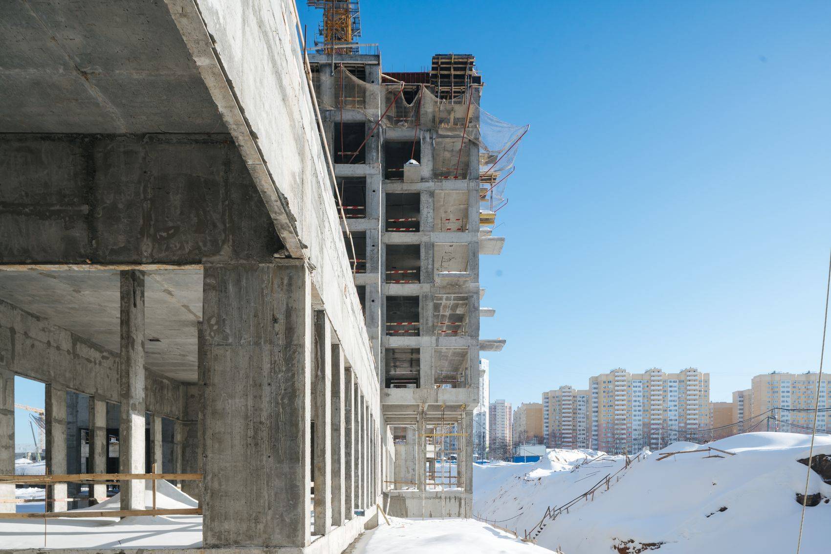 Construction progress