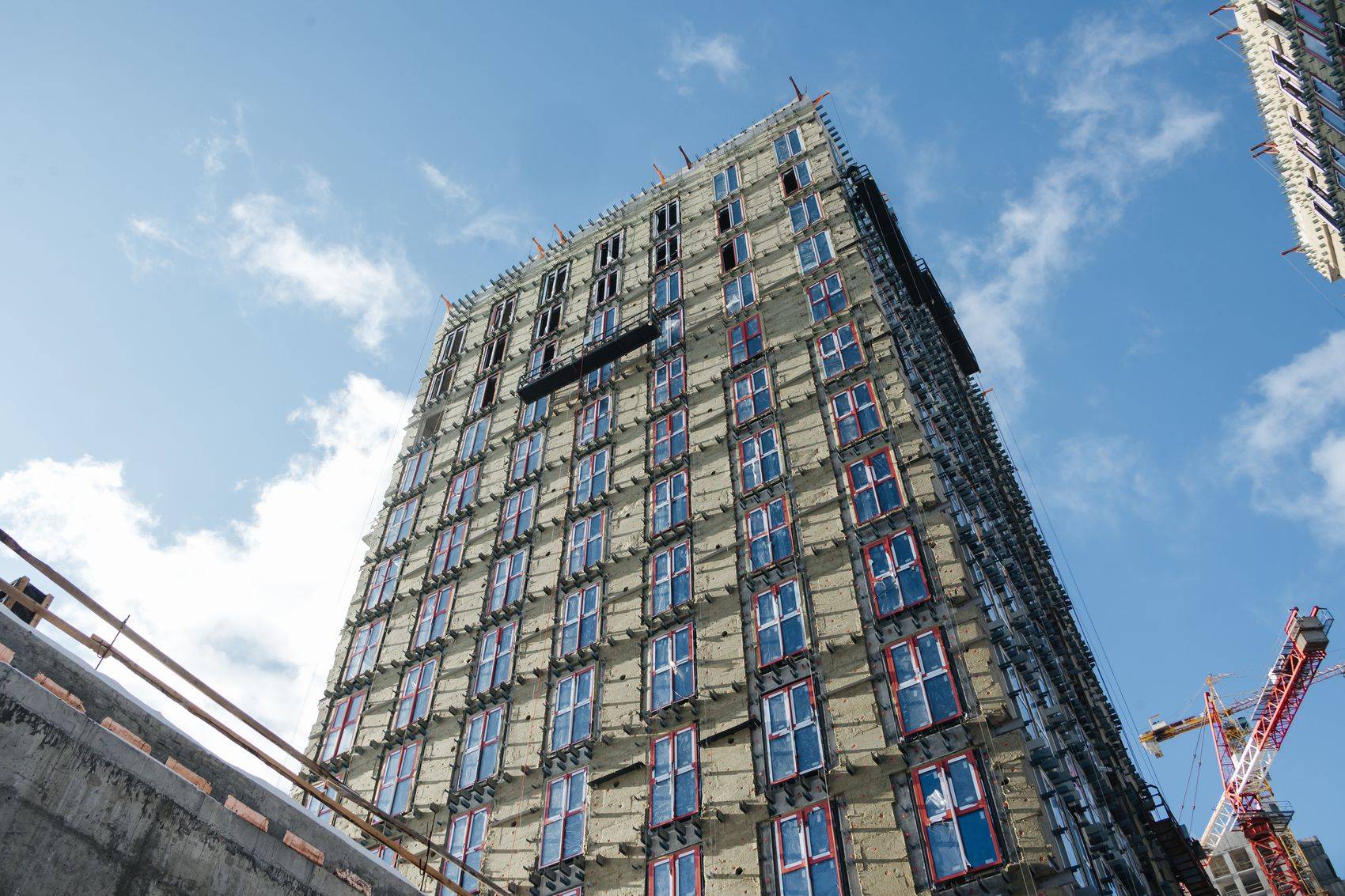 Construction progress