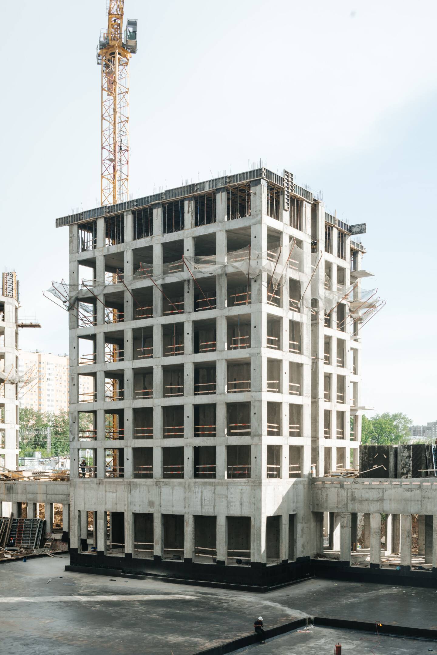 Construction progress