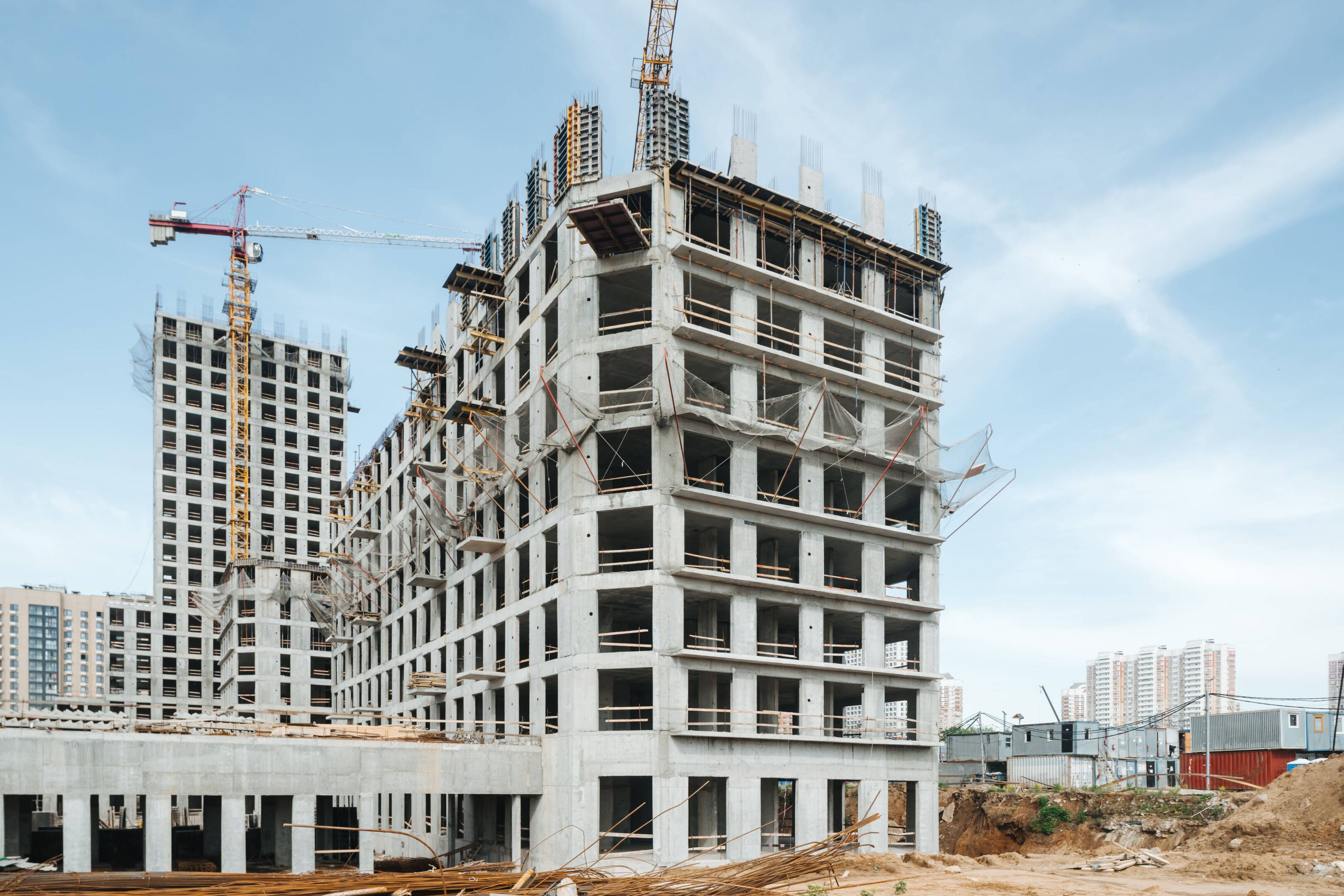 Construction progress