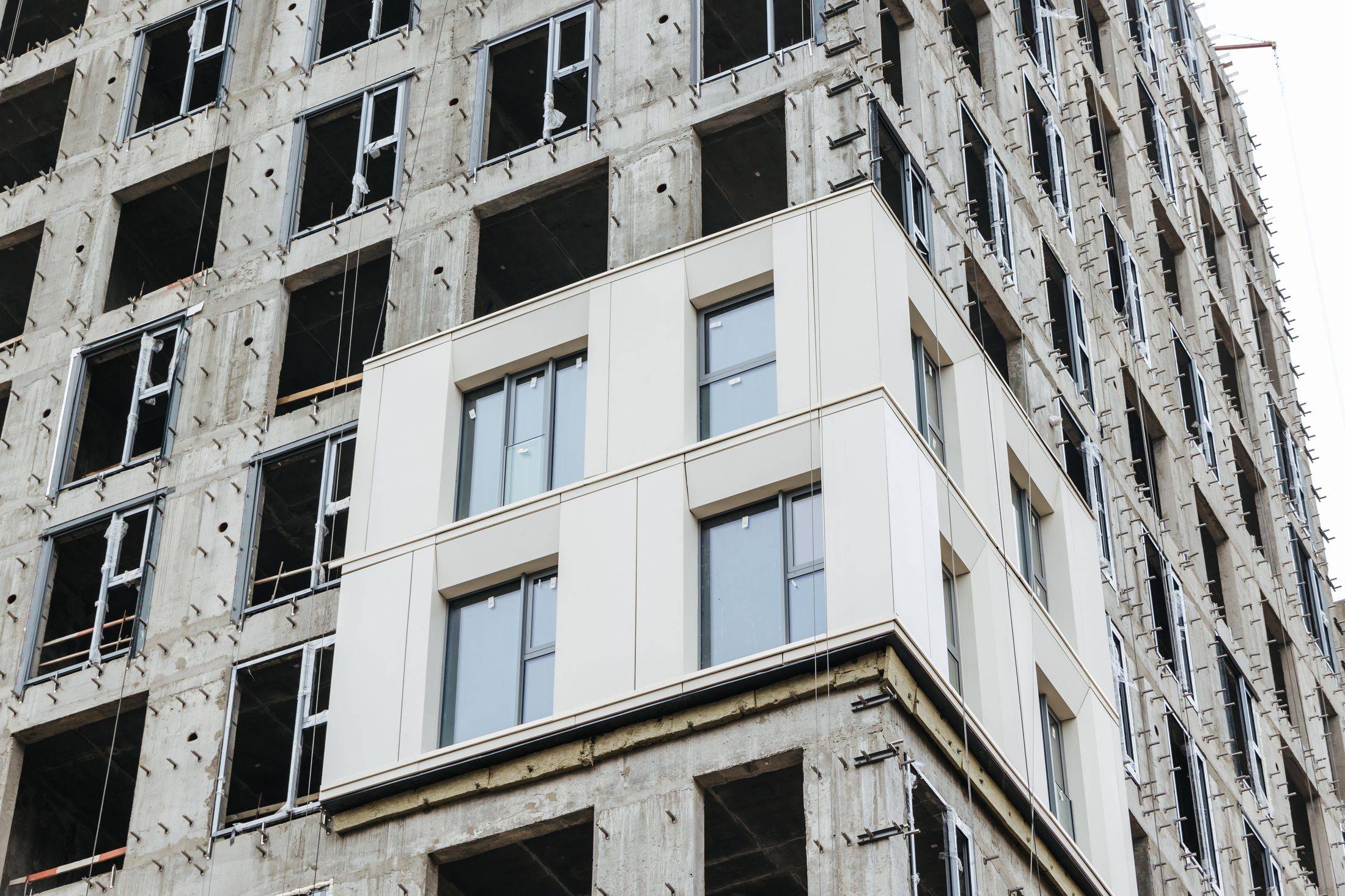 Construction progress