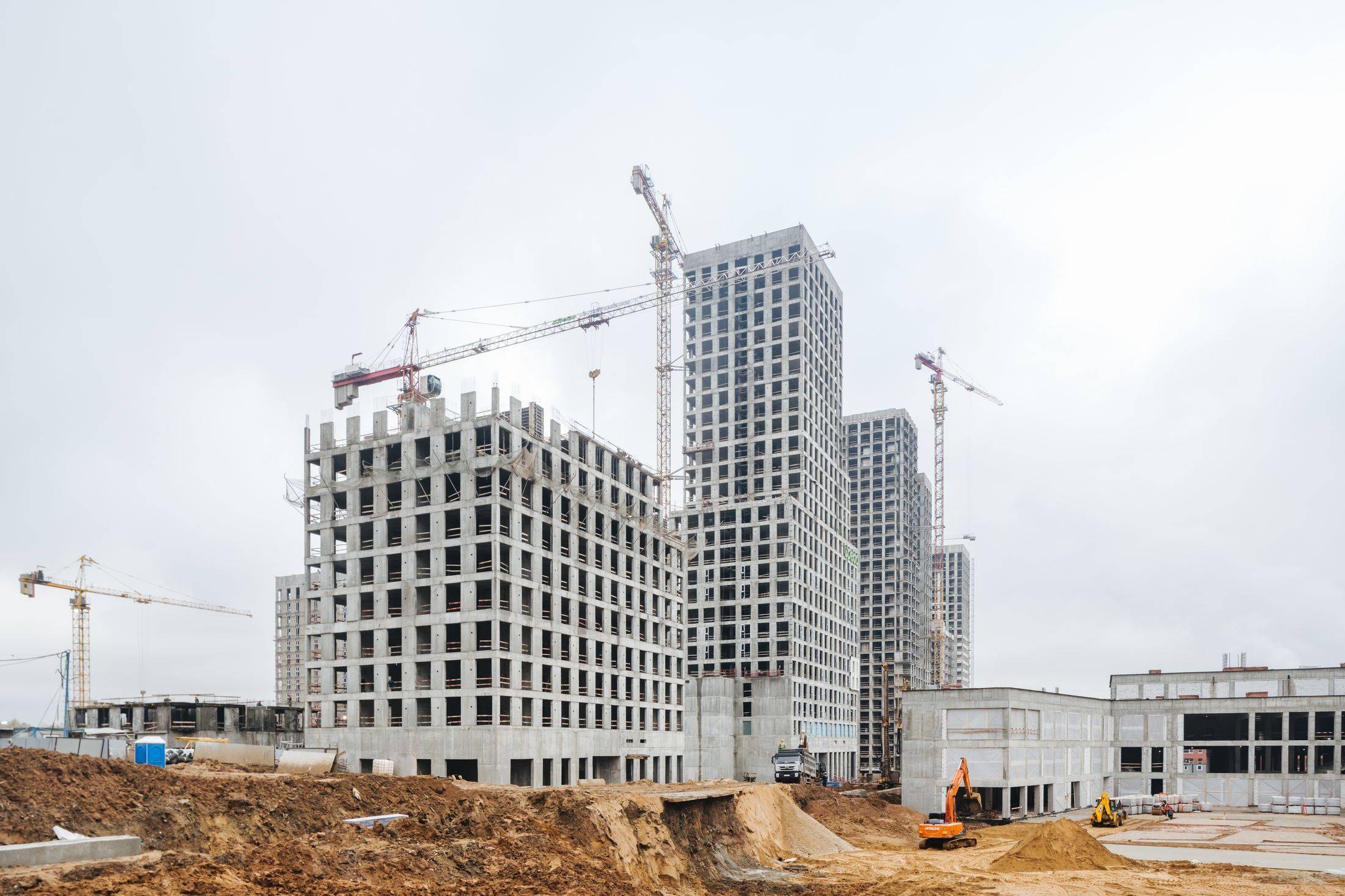 Construction progress