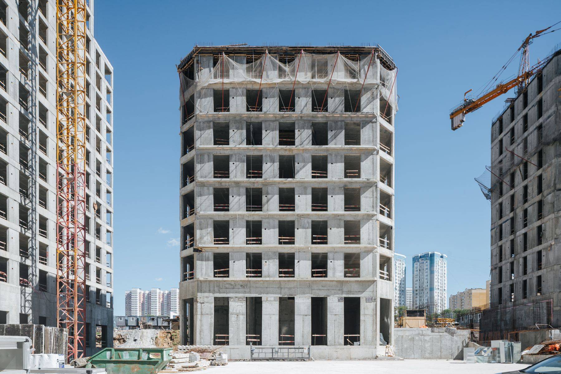Construction progress