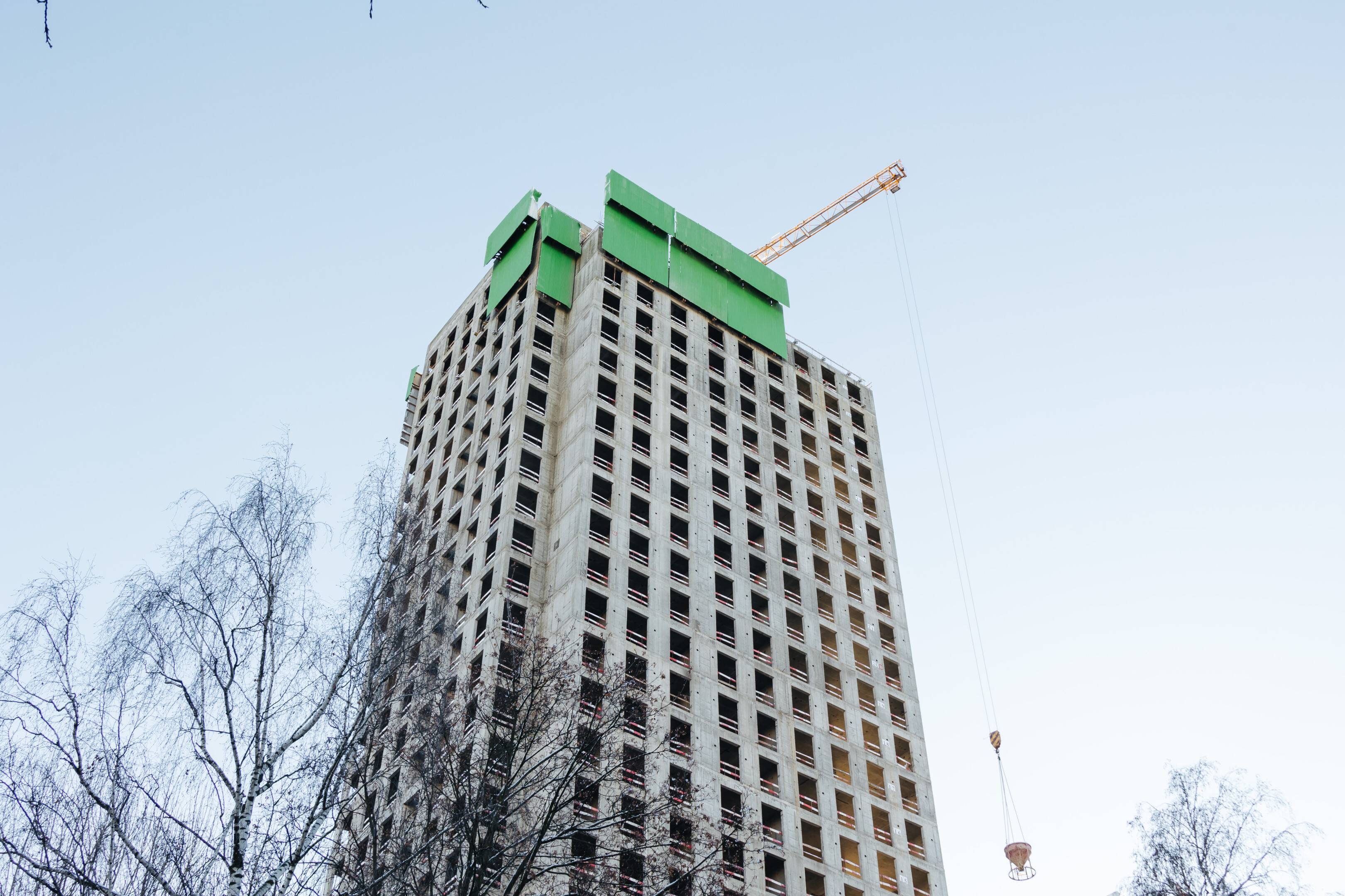 Construction progress