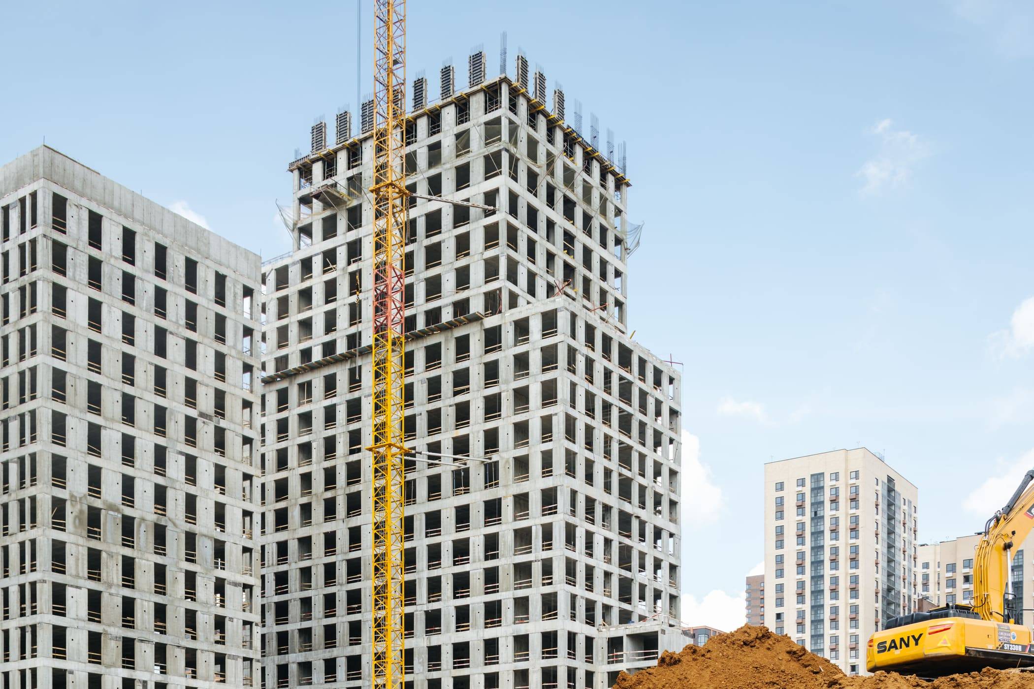 Construction progress