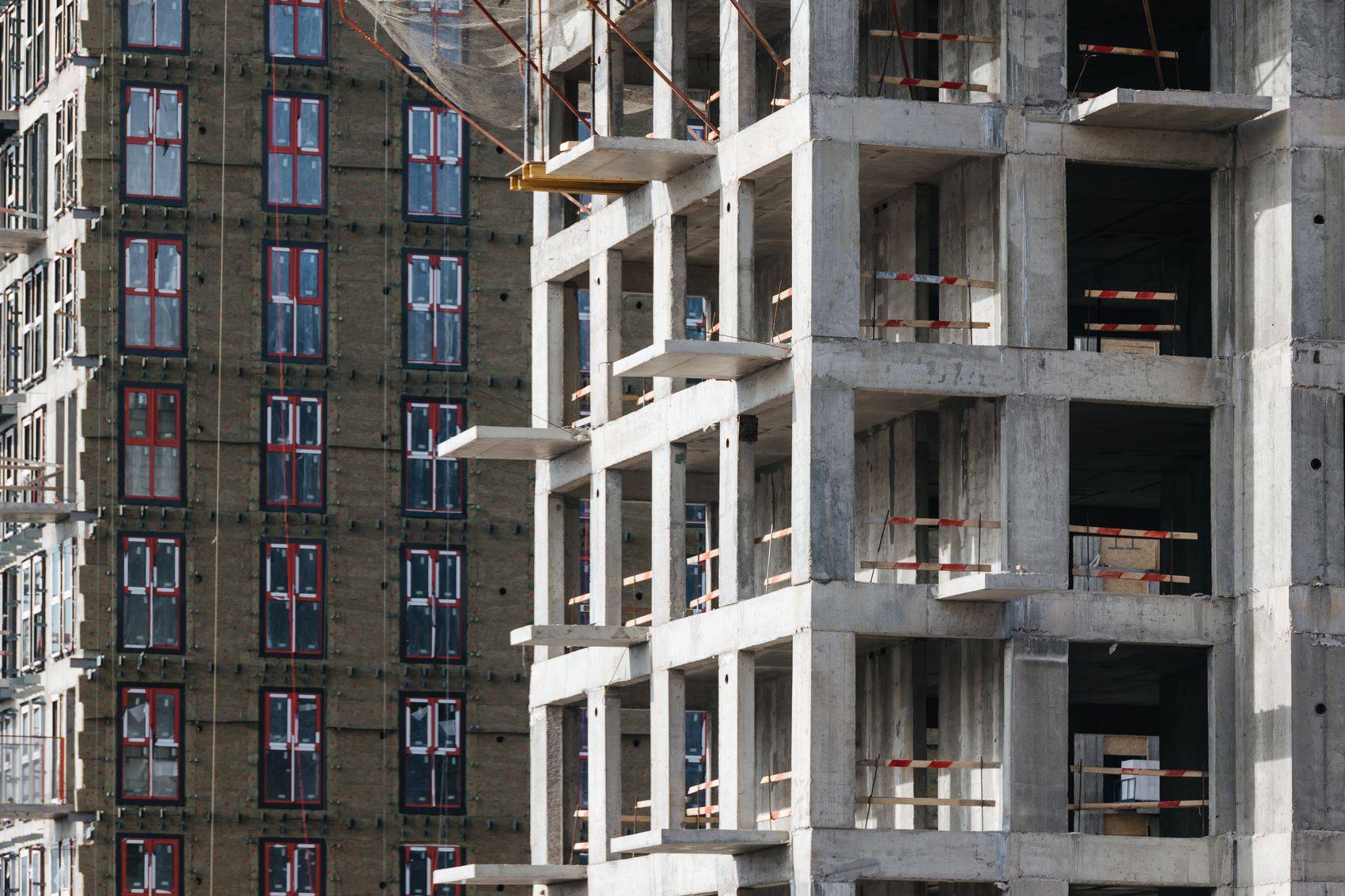 Construction progress