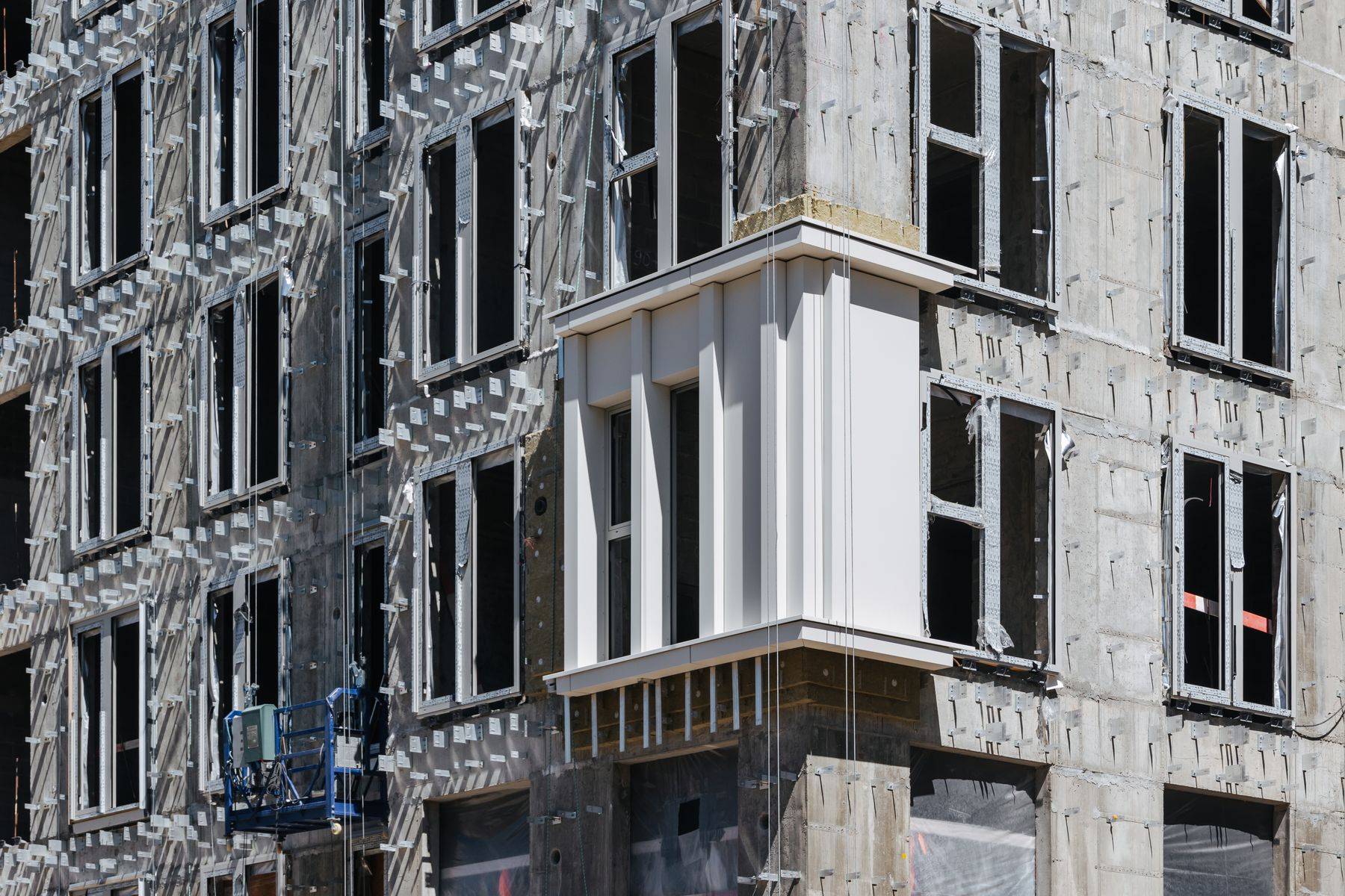 Construction progress