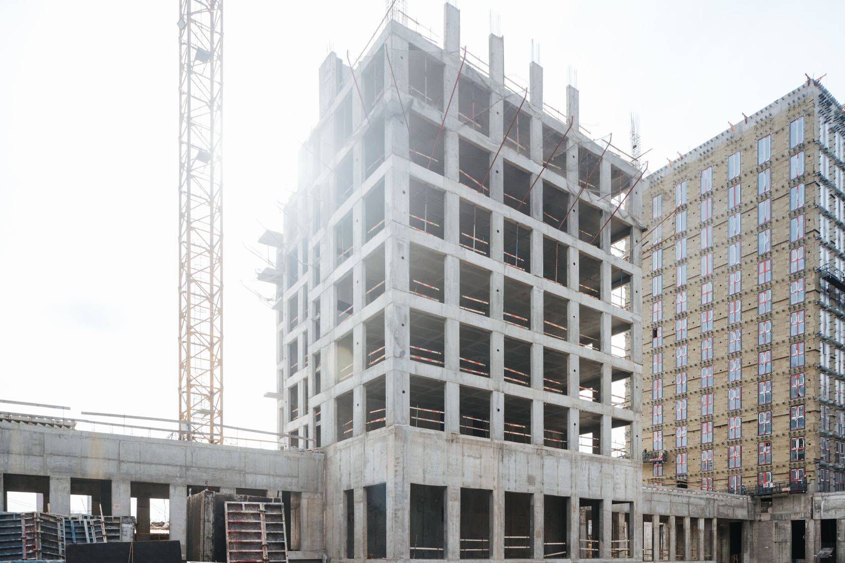 Construction progress