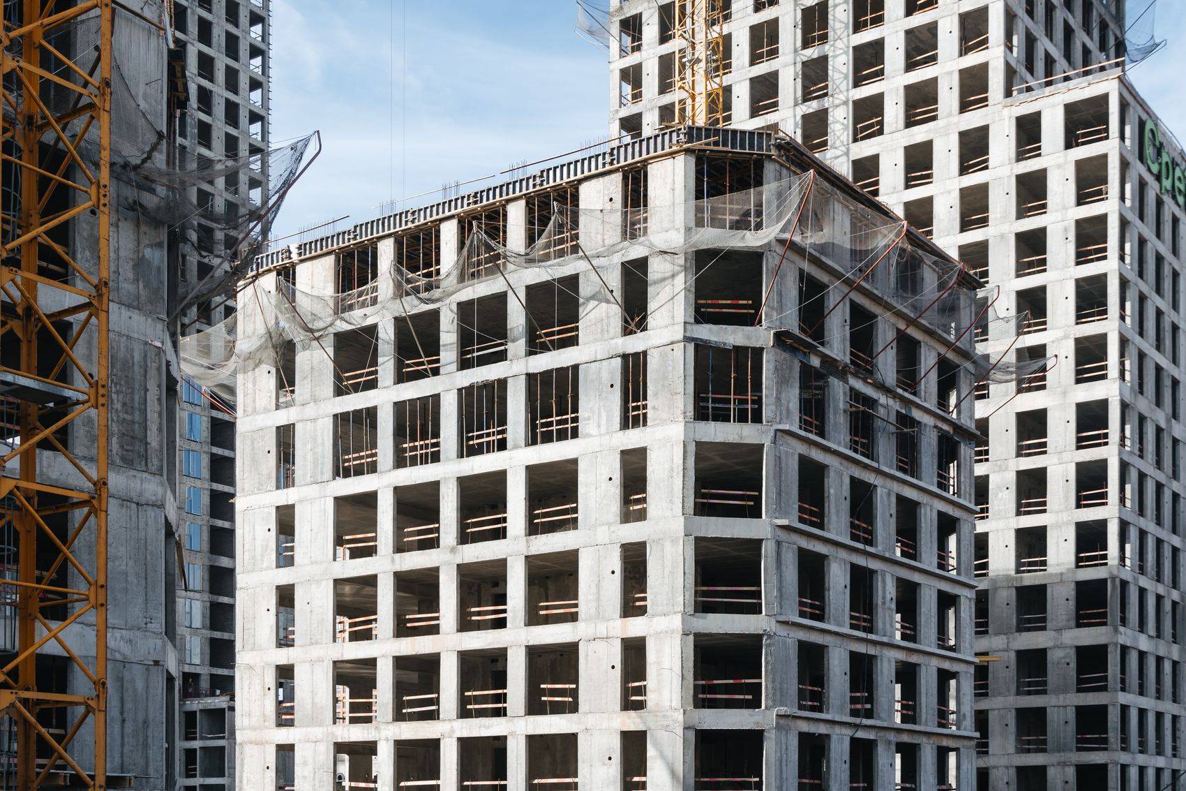 Construction progress