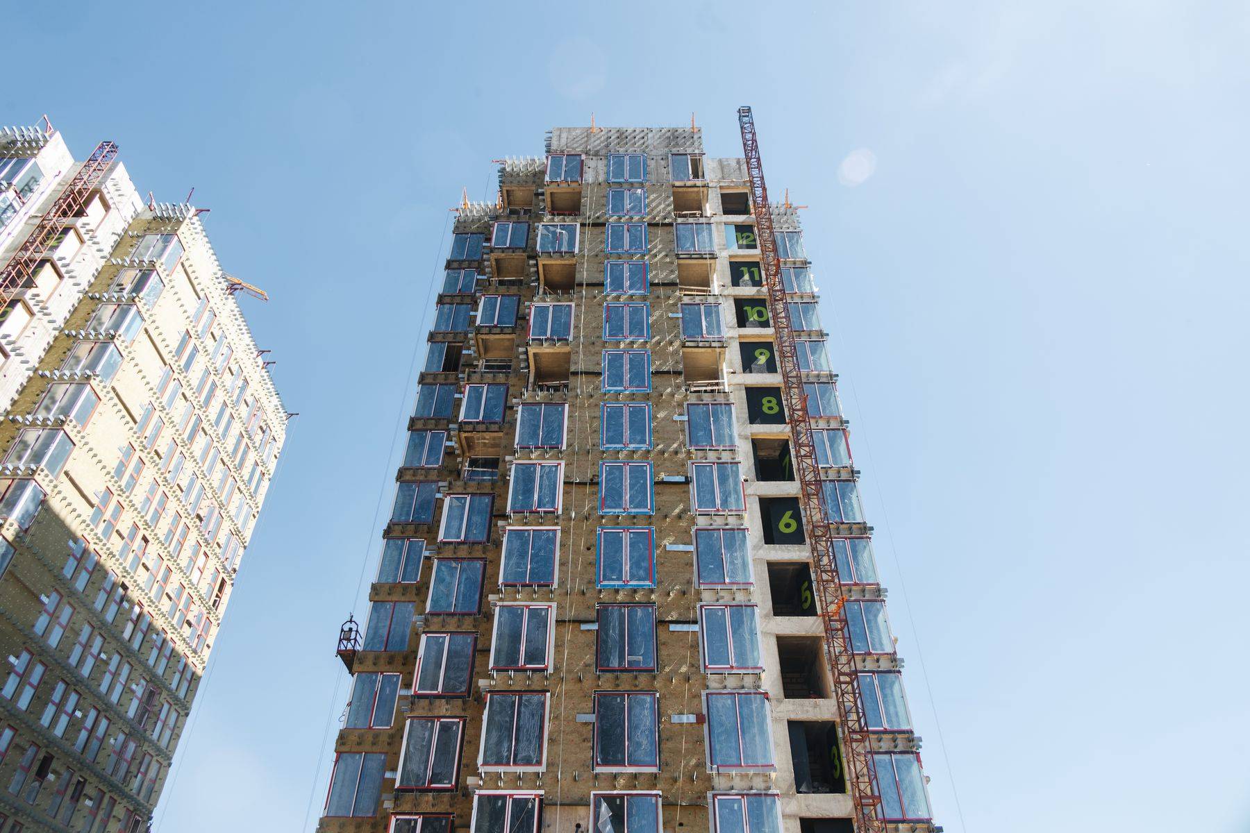 Construction progress