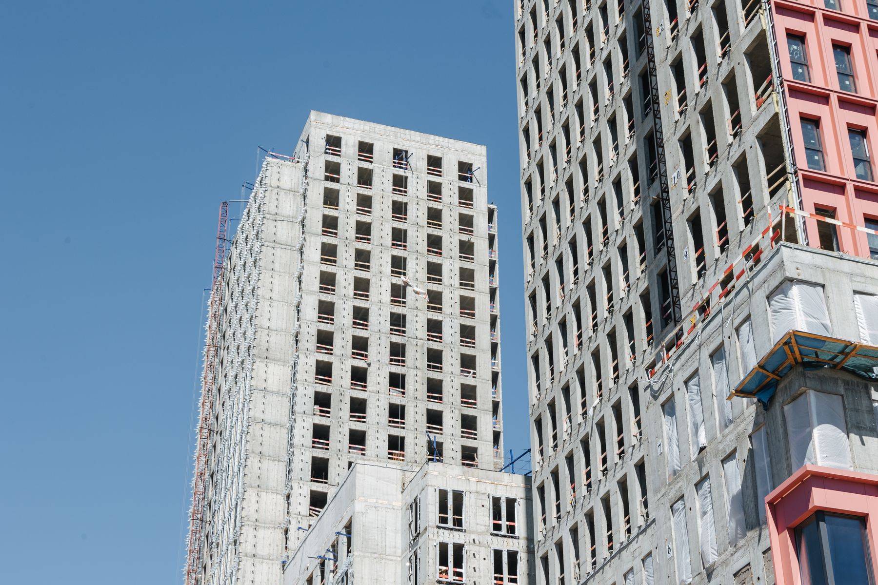 Construction progress