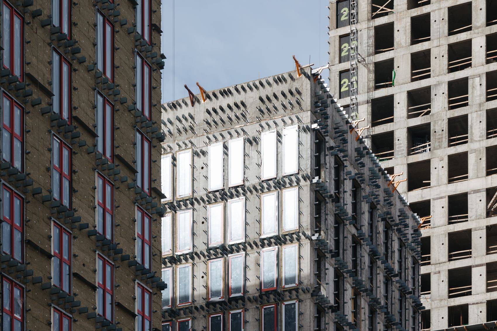 Construction progress