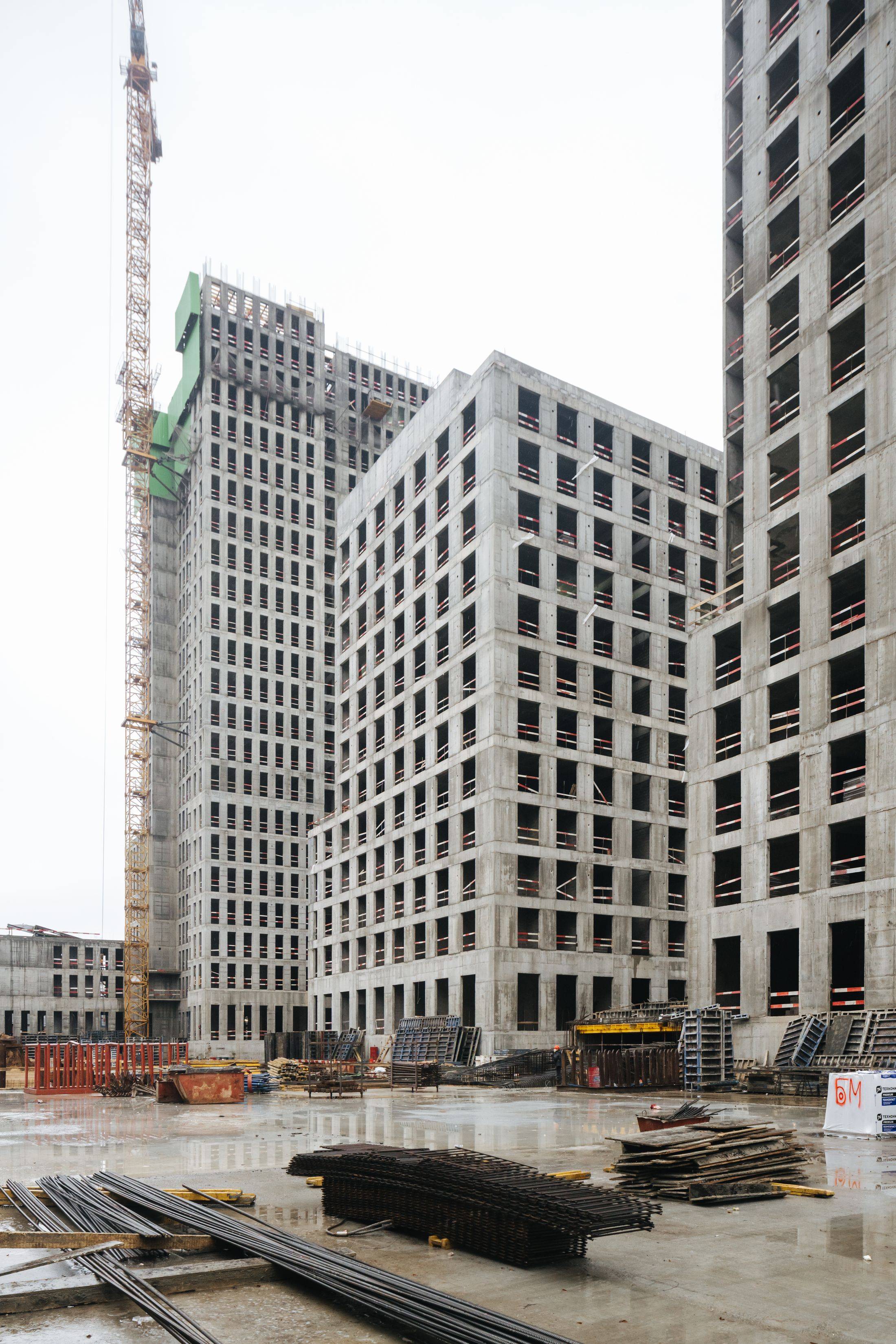 Construction progress