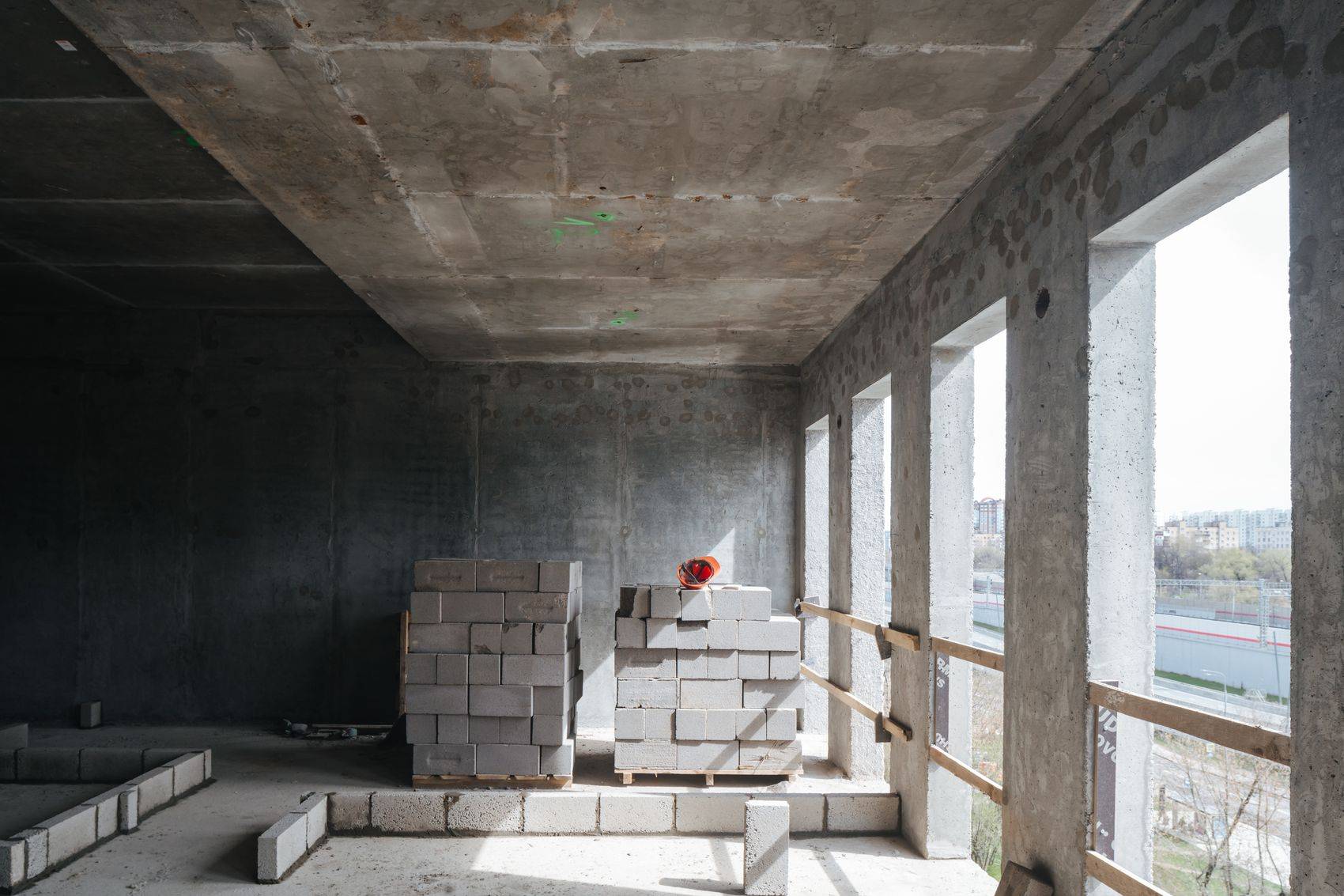 Construction progress
