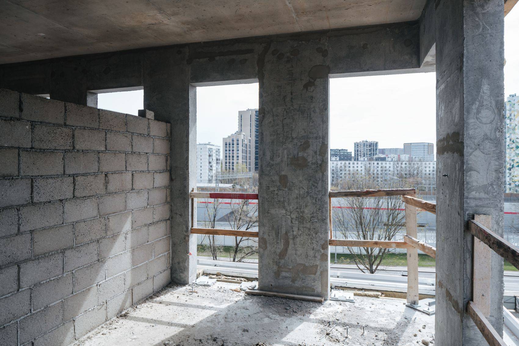 Construction progress
