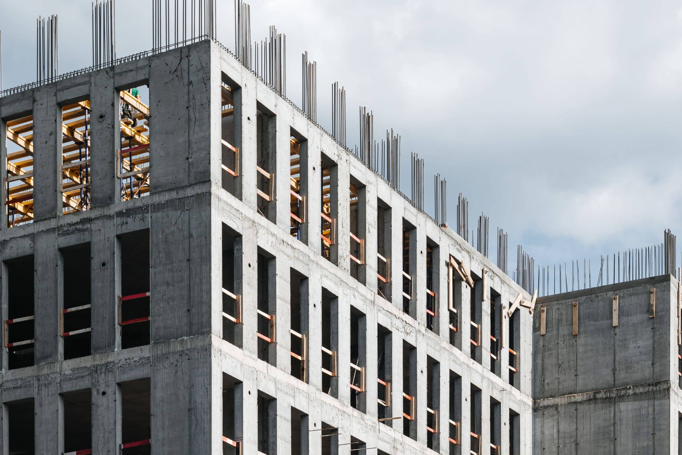 Construction progress