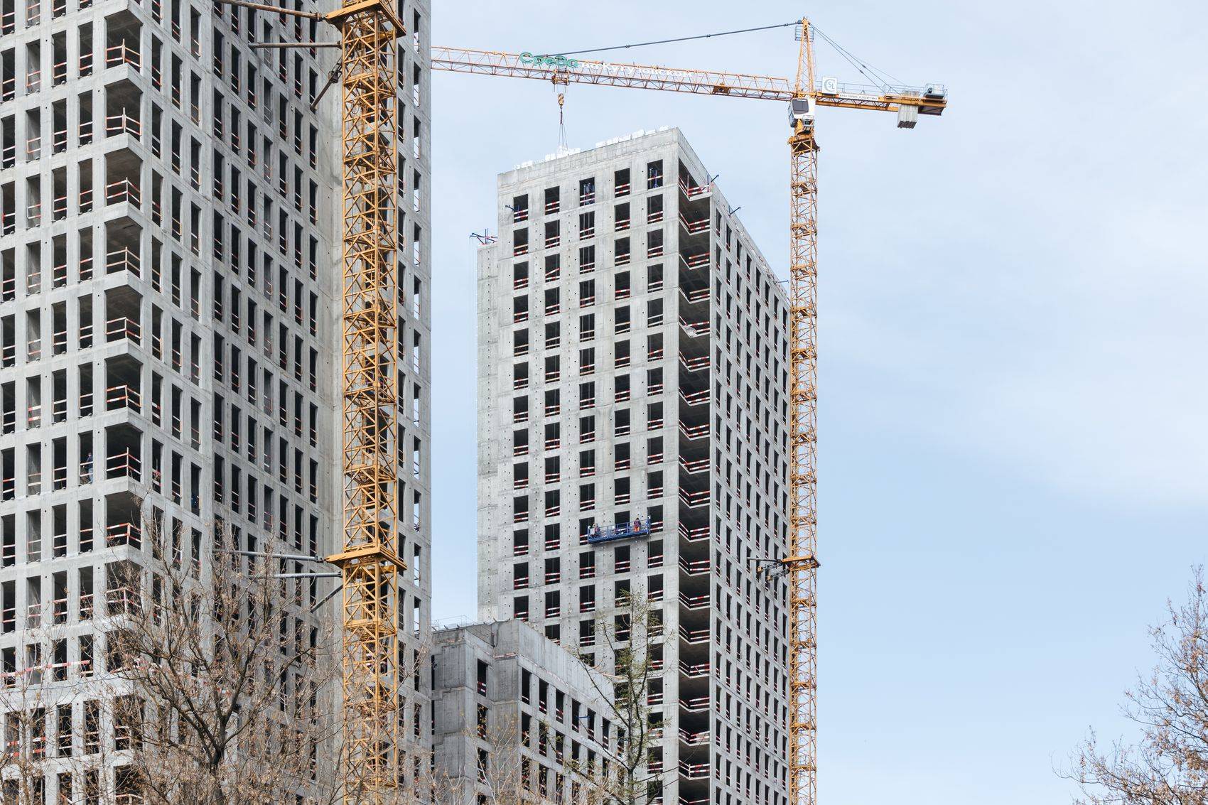 Construction progress