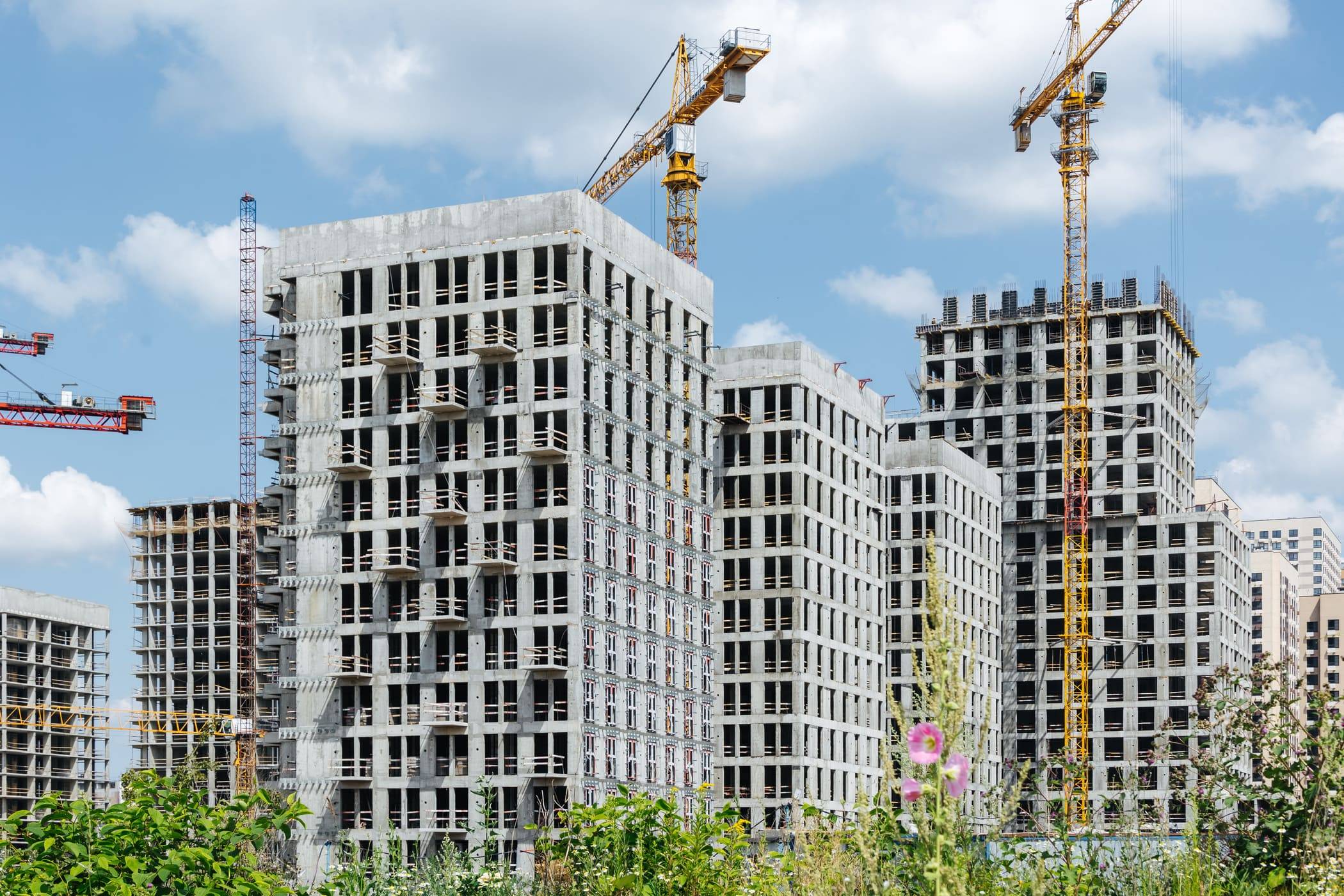Construction progress