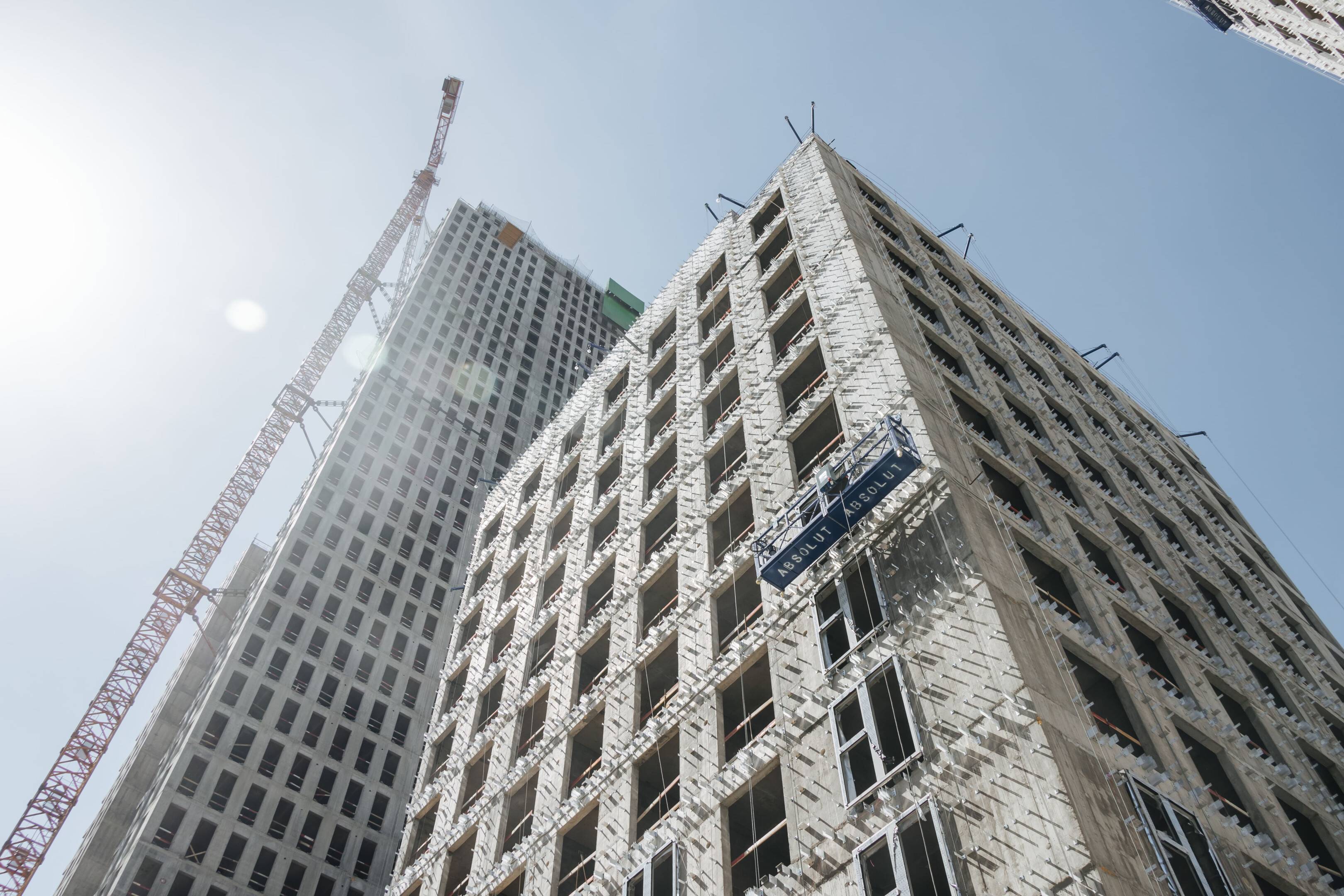 Construction progress