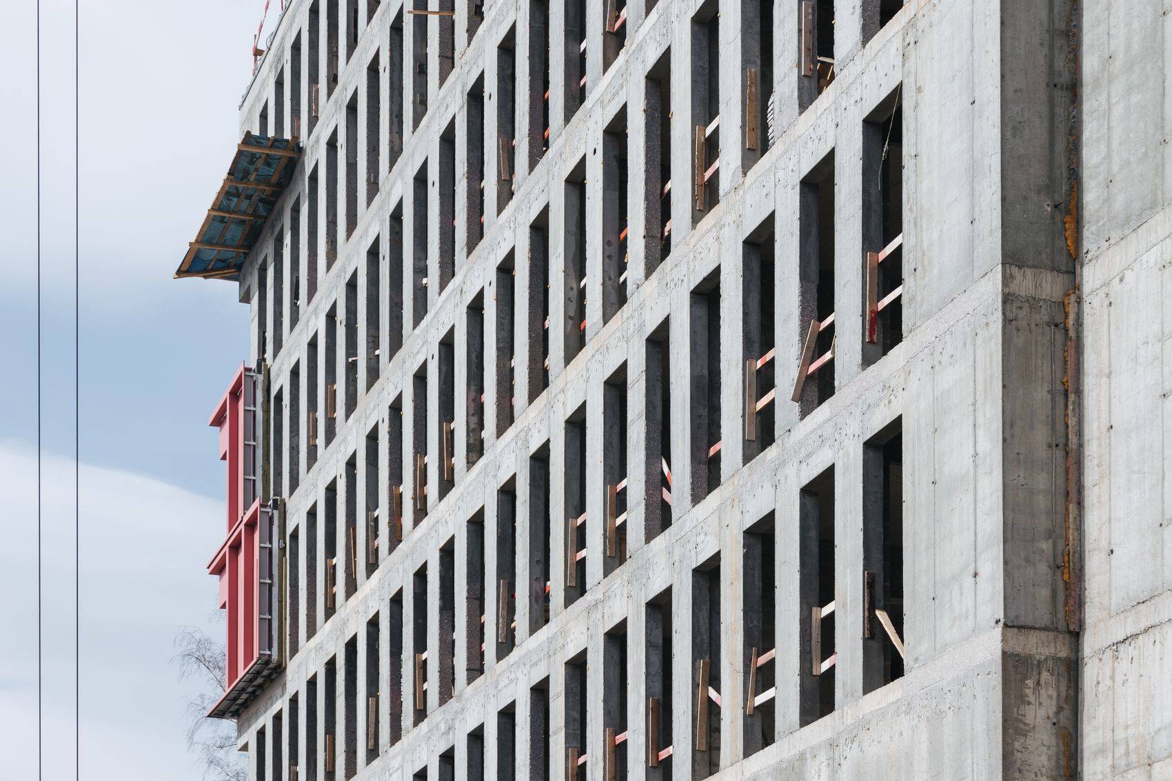 Construction progress