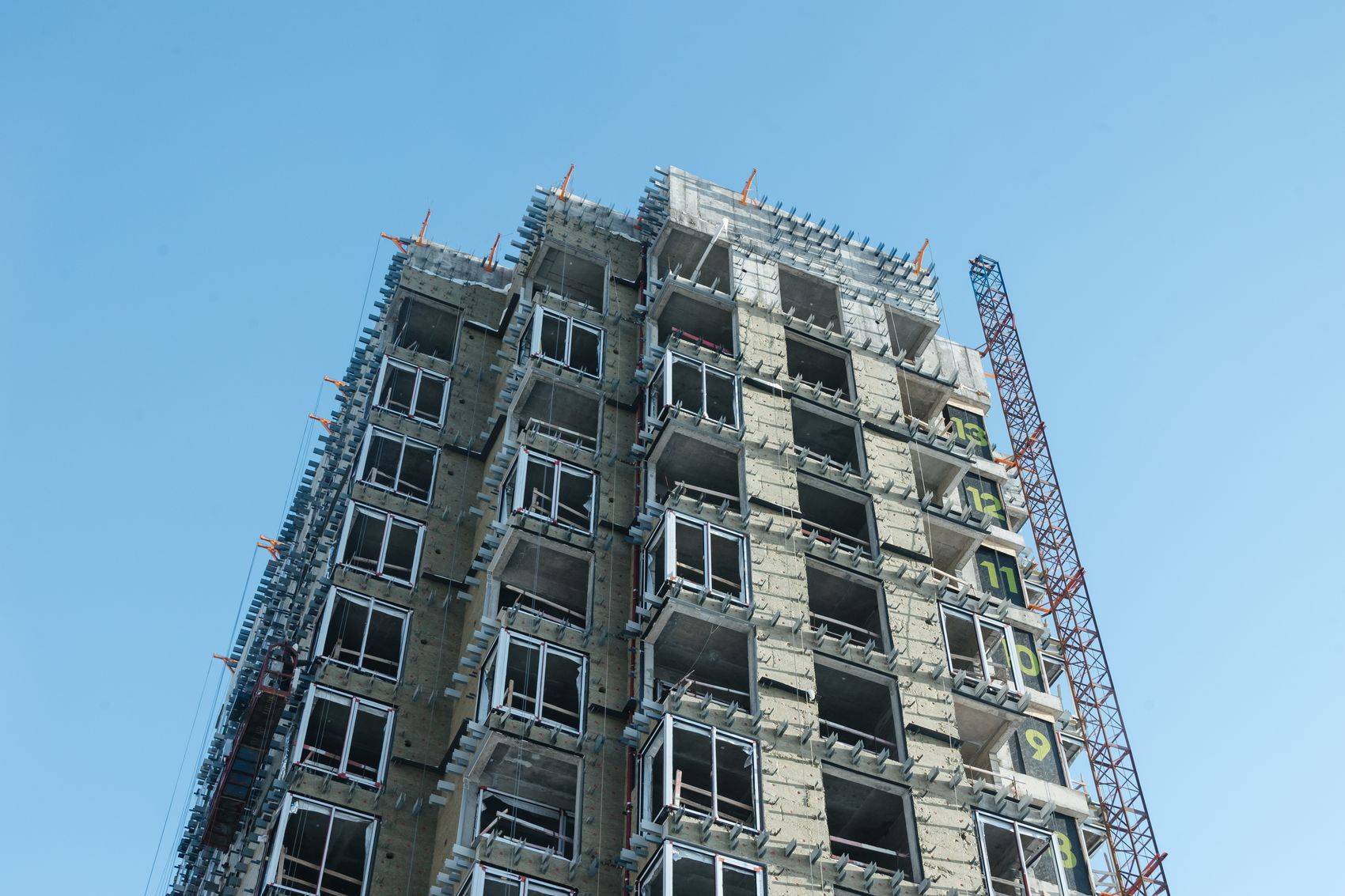 Construction progress