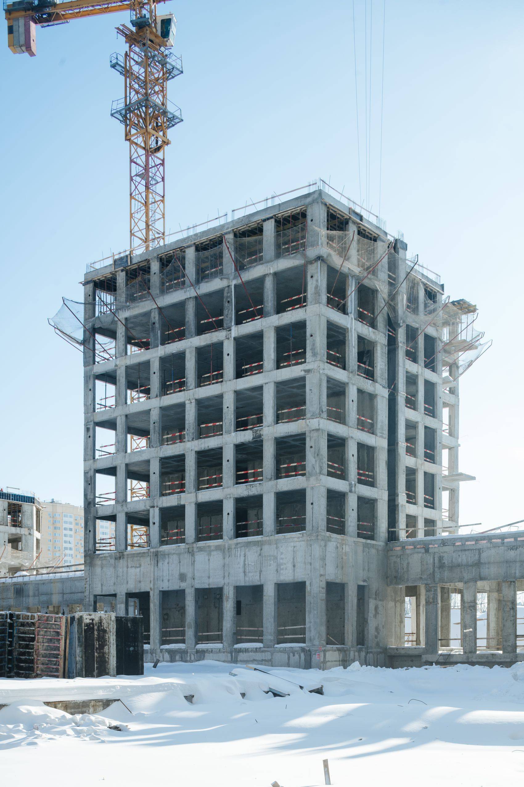 Construction progress