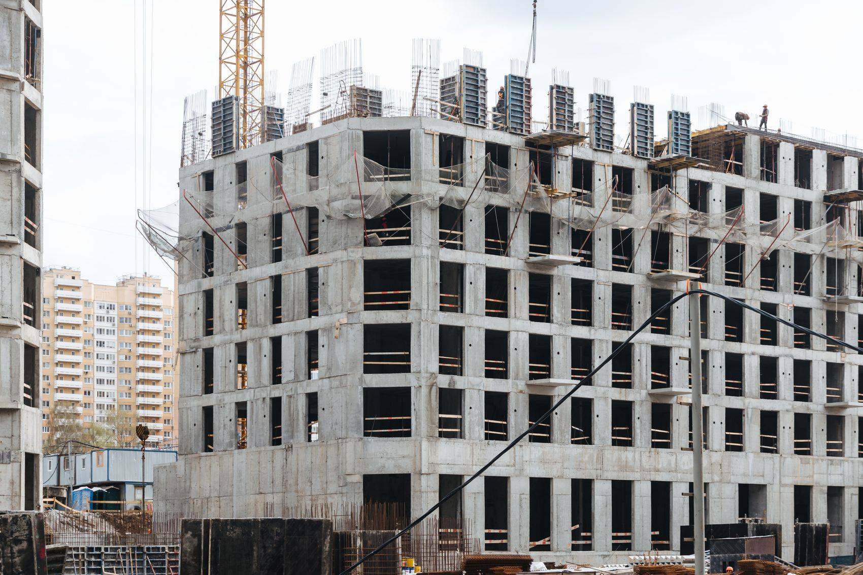 Construction progress