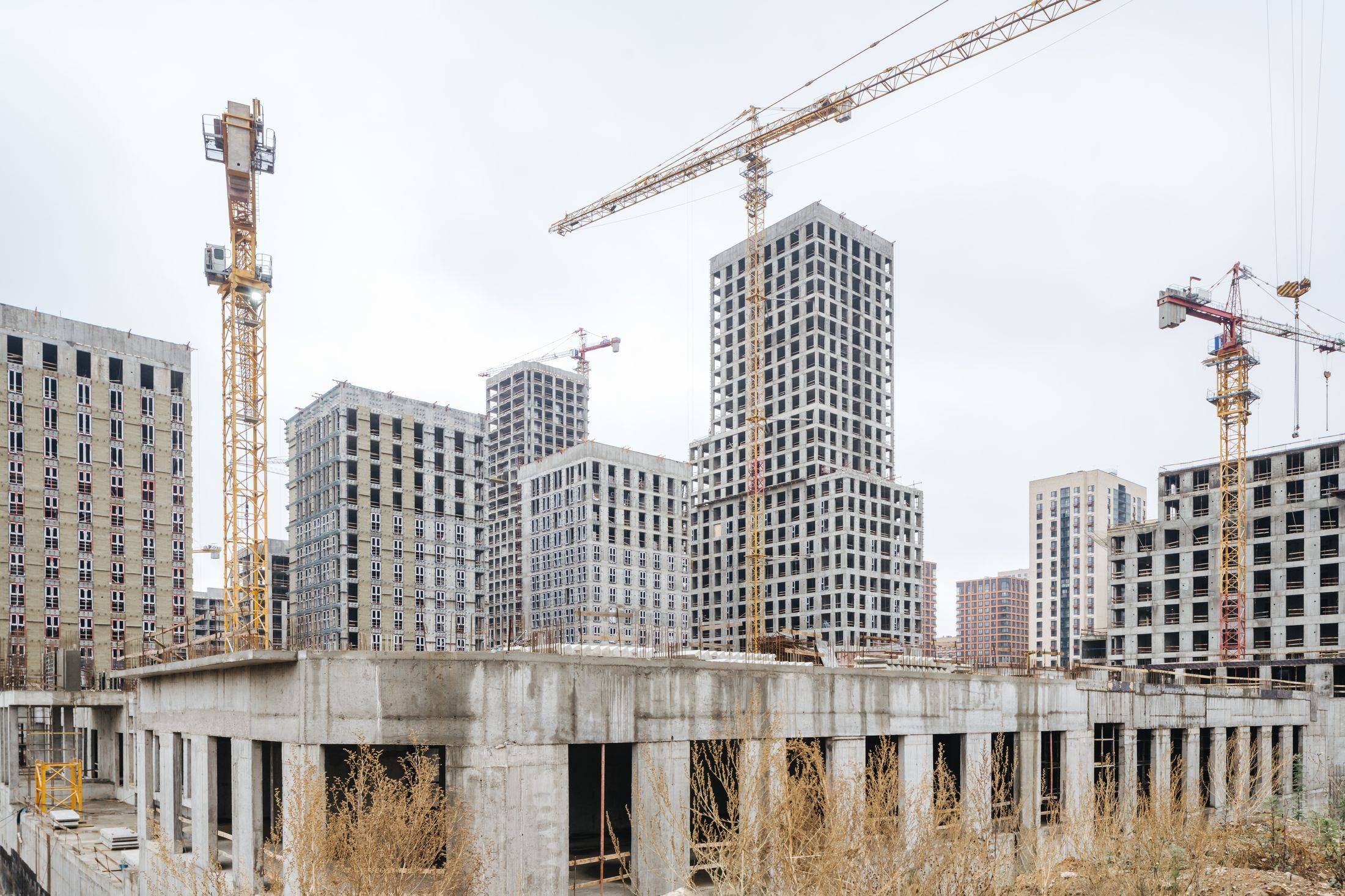 Construction progress