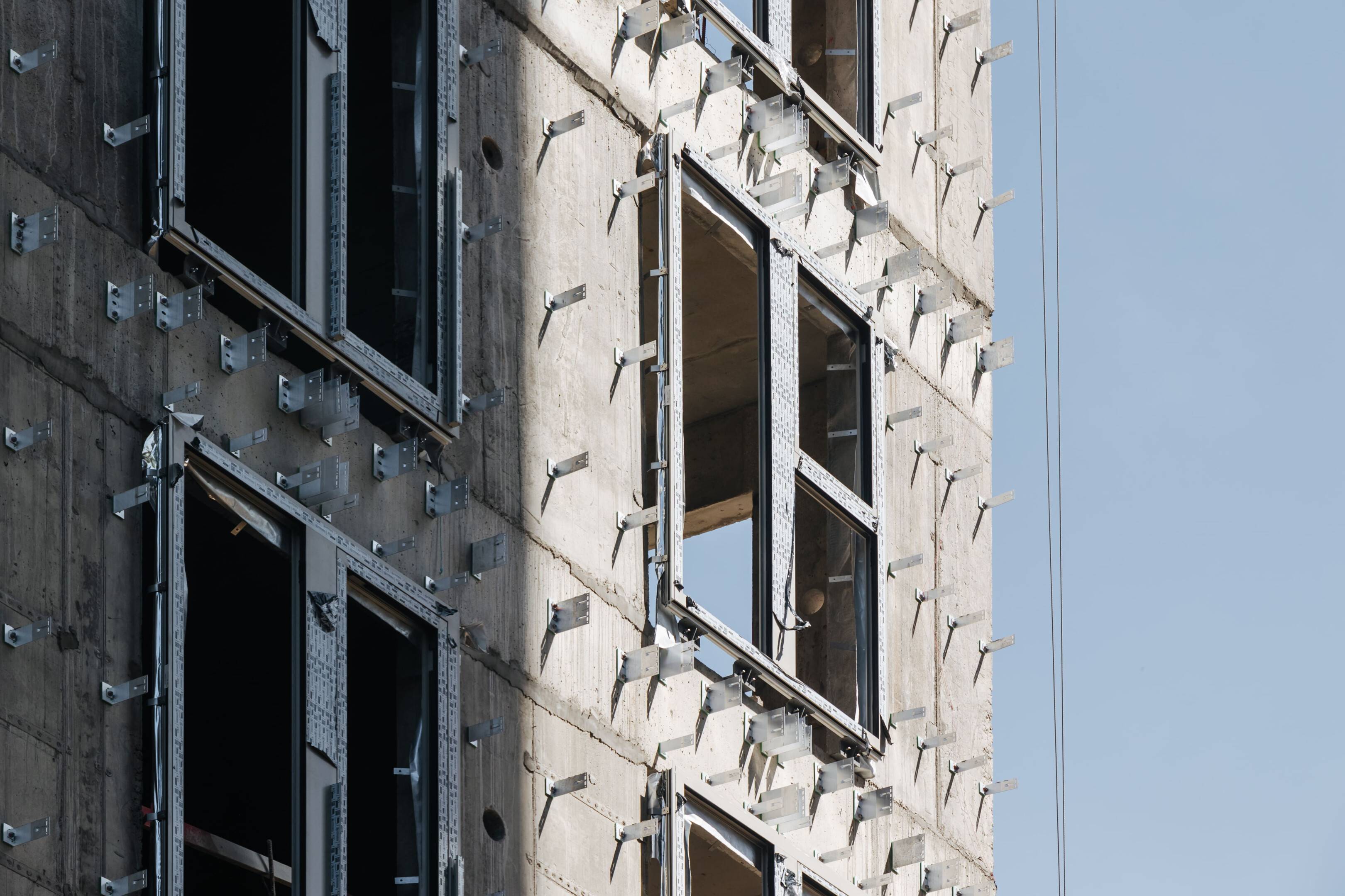 Construction progress